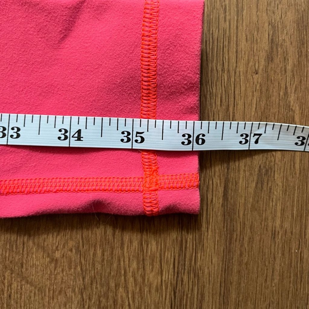 Lululemon 💖 Lululemon Neon Hot Pink Yoga Leggings – Size 2 💖 Size 26" / US 2 / IT 38 - 3 Thumbnail