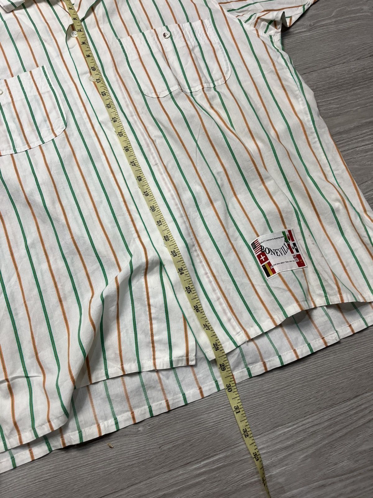 Boneville Vintage CP Company Boneville Stripes Button up Shirt Size US XL / EU 56 / 4 - 10 Thumbnail
