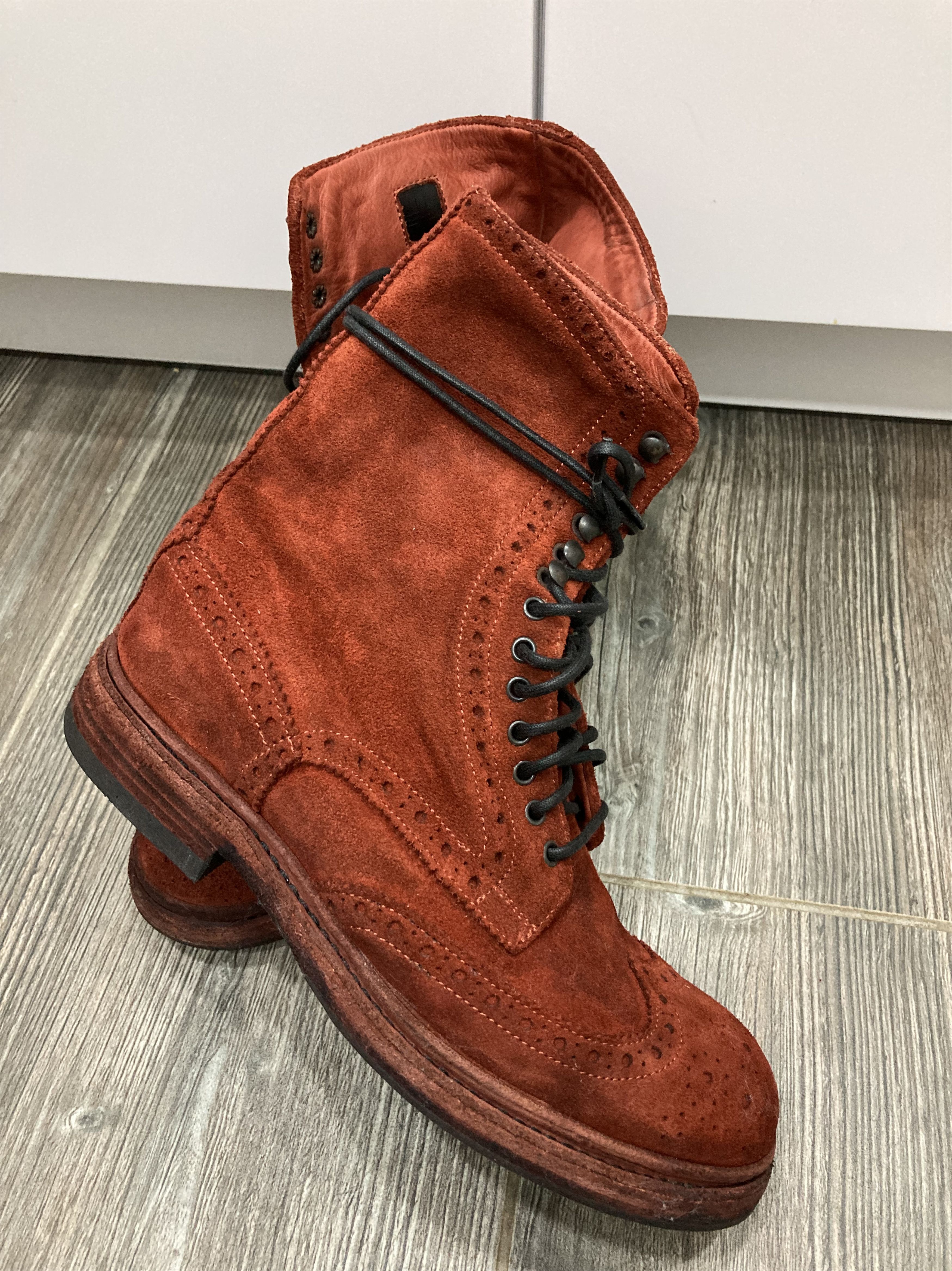 Other PANTANETTI Ankle Oxford suede boots size 6. Size US 6 / IT 36 - 1 Thumbnail