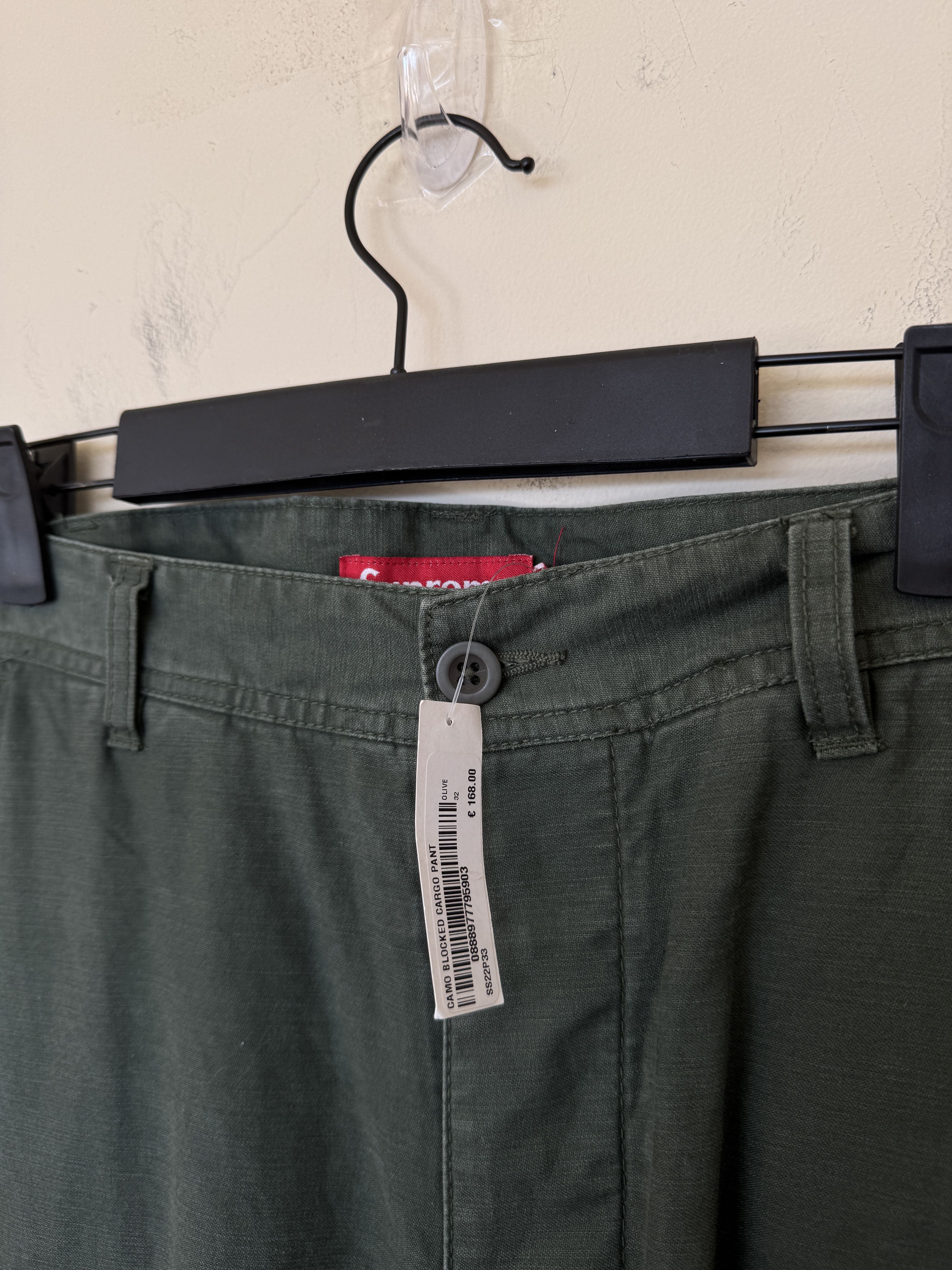Supreme Supreme Green Cargos Size US 34 / EU 50 - 5 Thumbnail