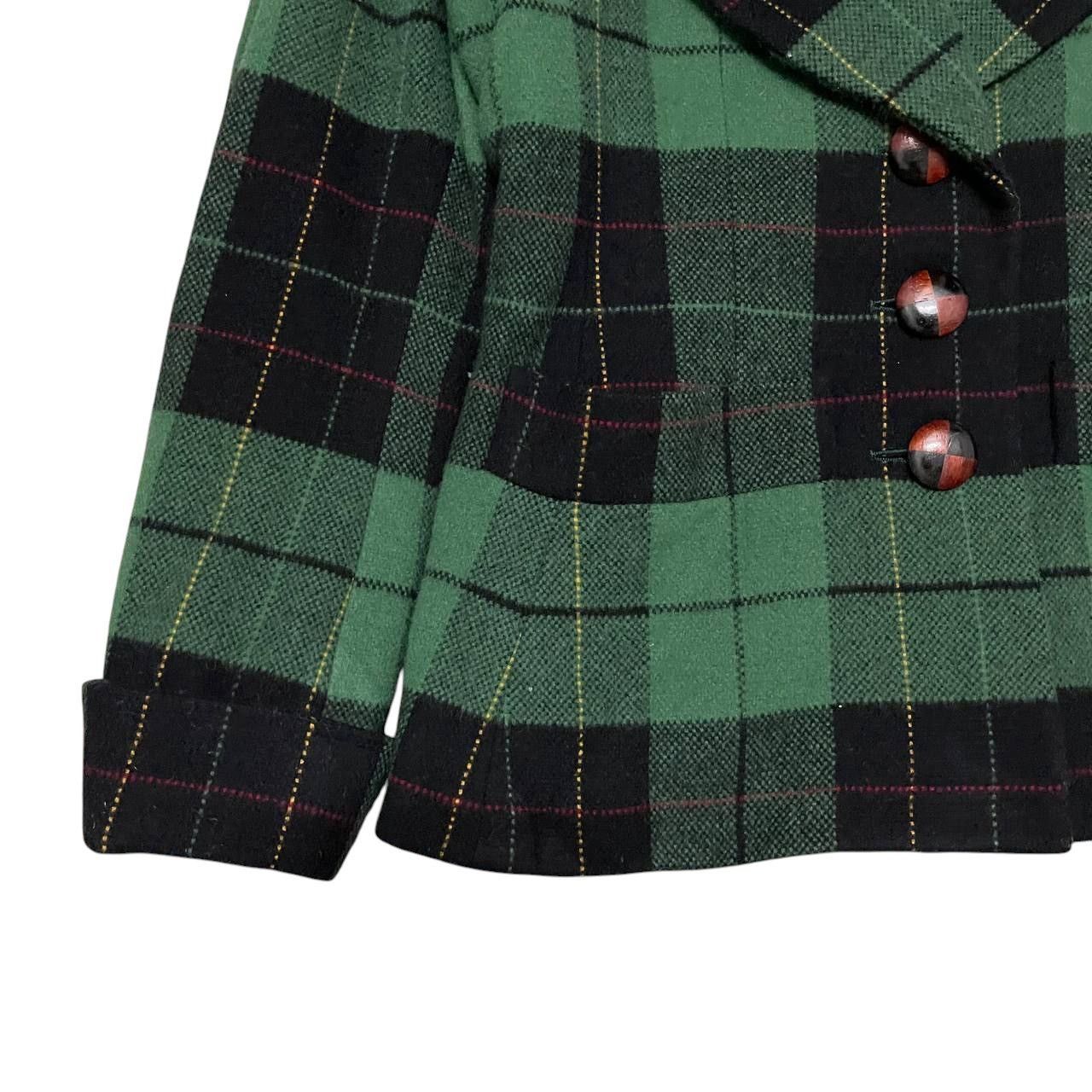 Yves Saint Laurent Vintage YSL Yves Saint Laurent Rive Gauche Wool Jacket Size S / US 4 / IT 40 - 3 Thumbnail