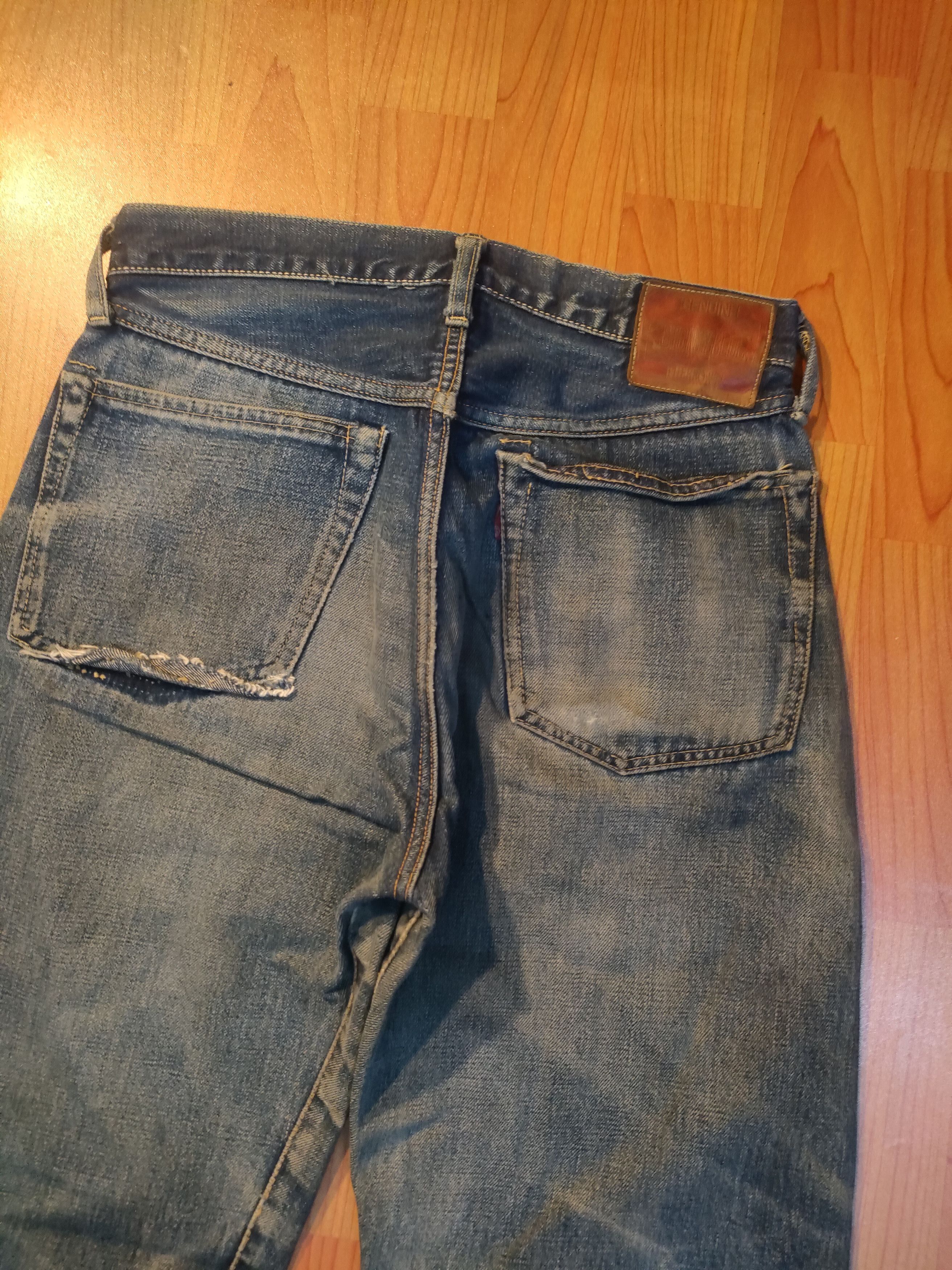 Pherrow's Distressed Pherrows Selvedge Jeans Size US 29 - 3 Thumbnail