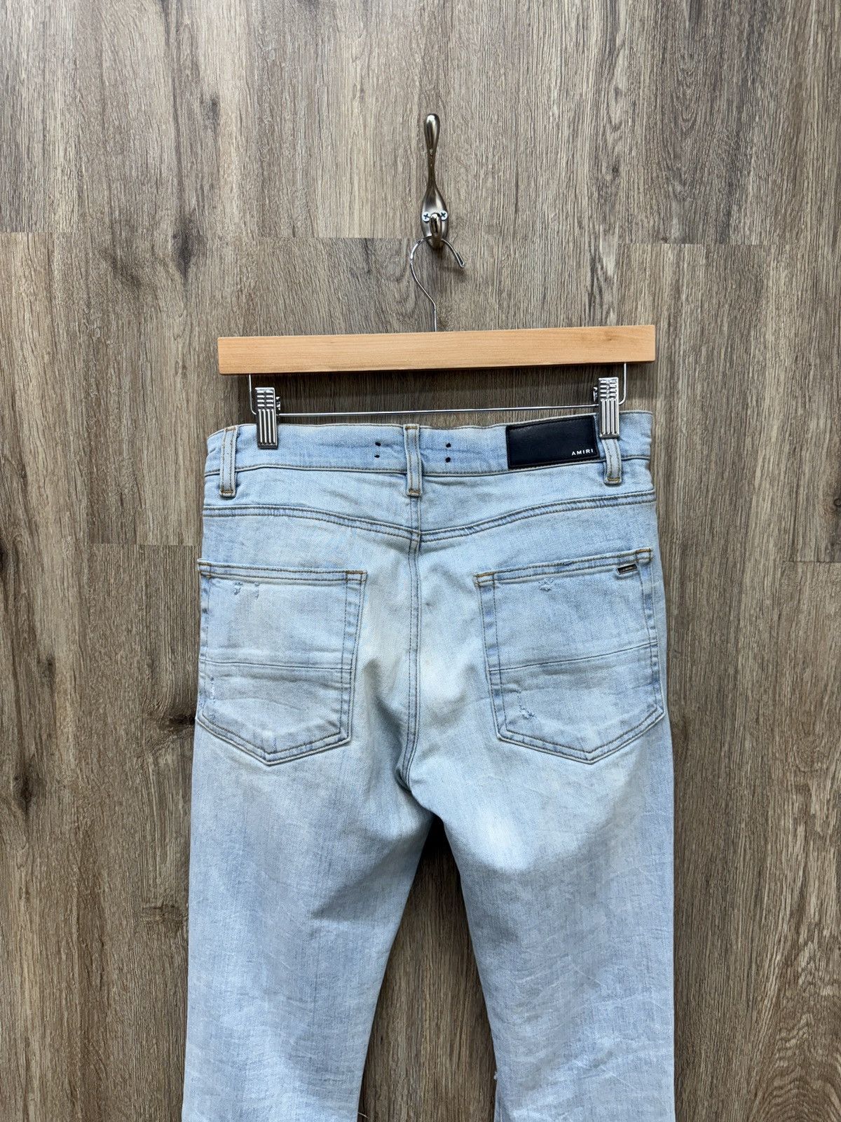 Amiri Amiri Thrasher Denim Jeans Size US 31 - 8 Thumbnail