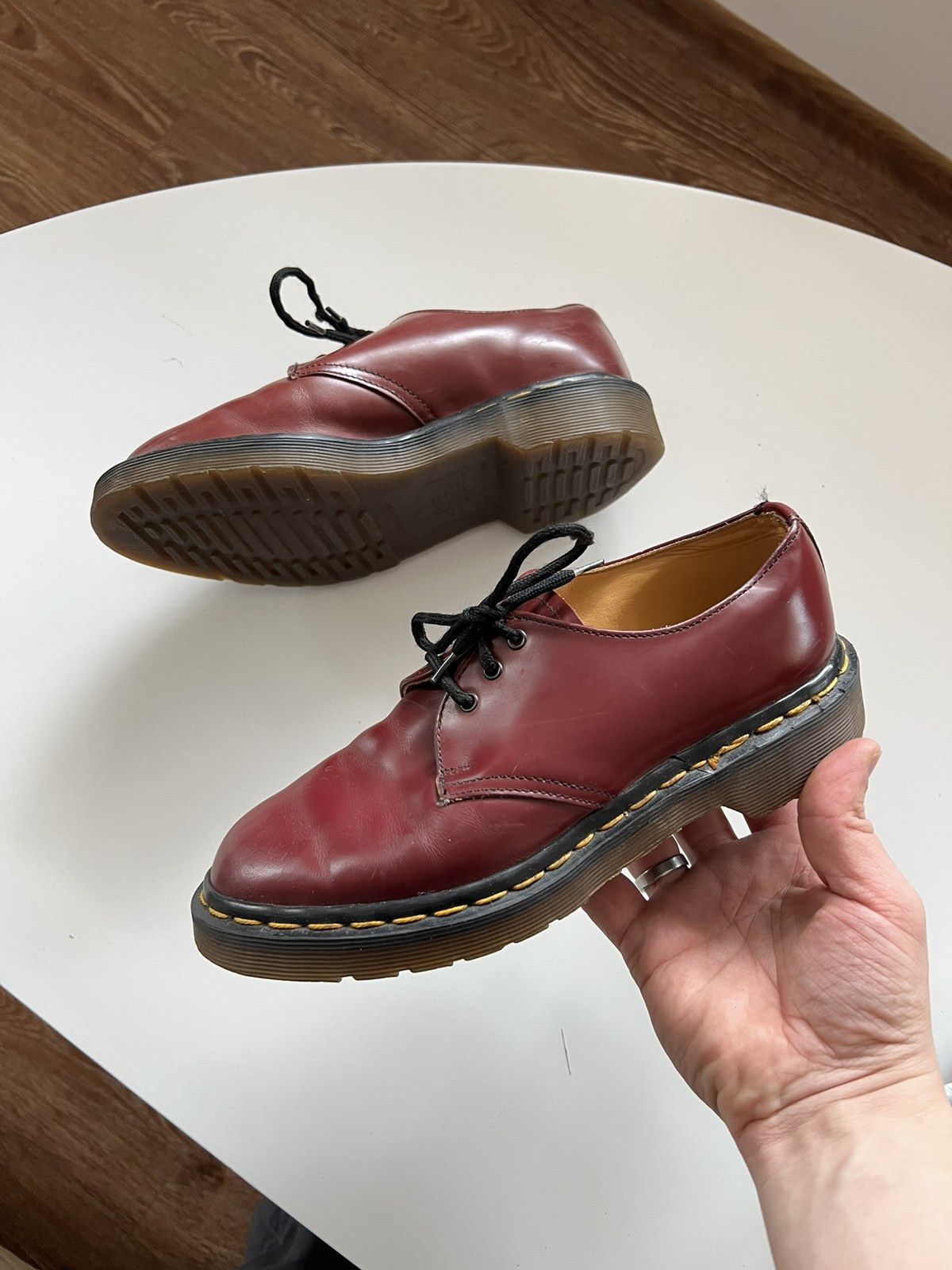 Y2K Vintage Dr. Martens Low Leather Boots Shoes