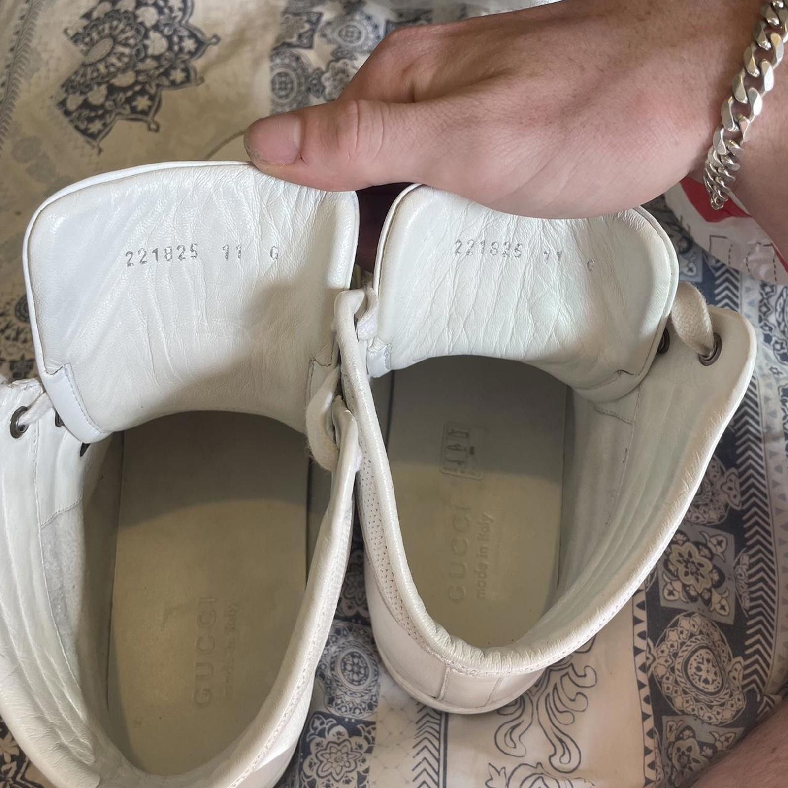 Gucci White gucci high tops men’s sneakers Size US 12 / EU 45 - 3 Thumbnail