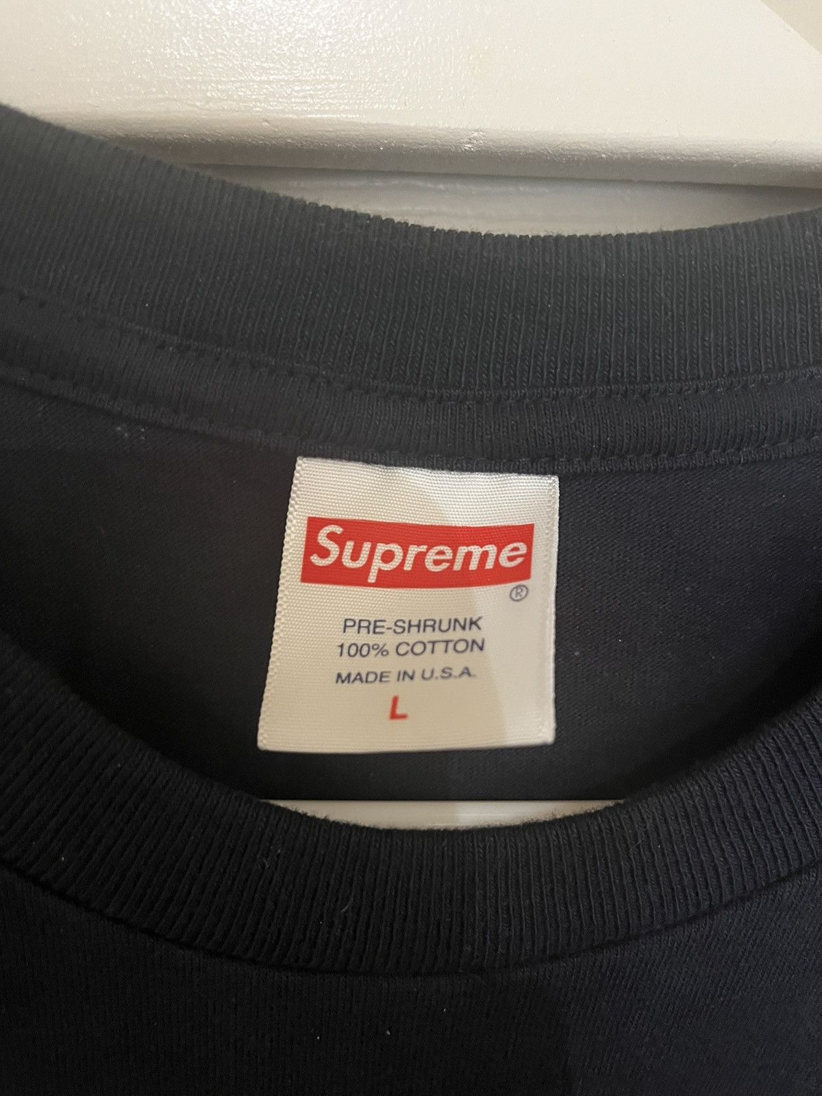 Supreme SUPREME Tonal Box Logo Tee SS23 Navy Men’s Large FW20T25 Size US L / EU 52-54 / 3 - 3 Thumbnail