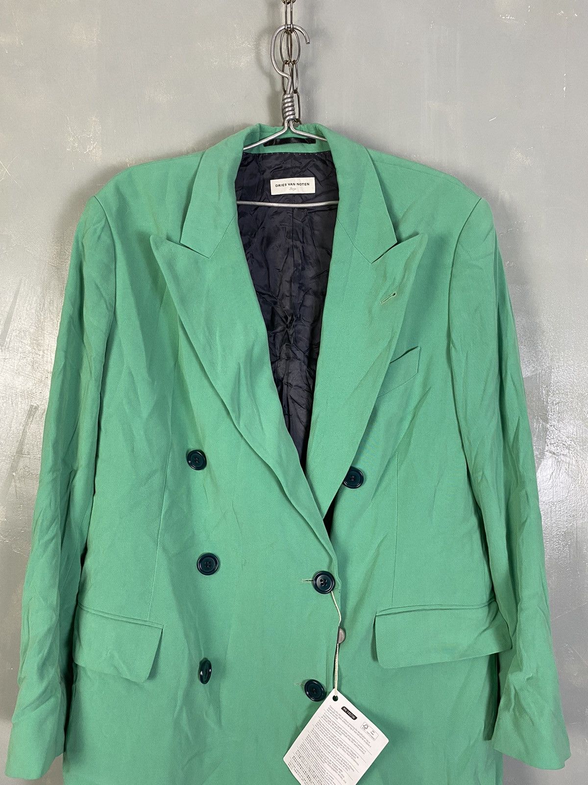 Dries Van Noten Dries Van Noten Double Breasted Blazer Size L / US 10 / IT 46 - 2 Thumbnail
