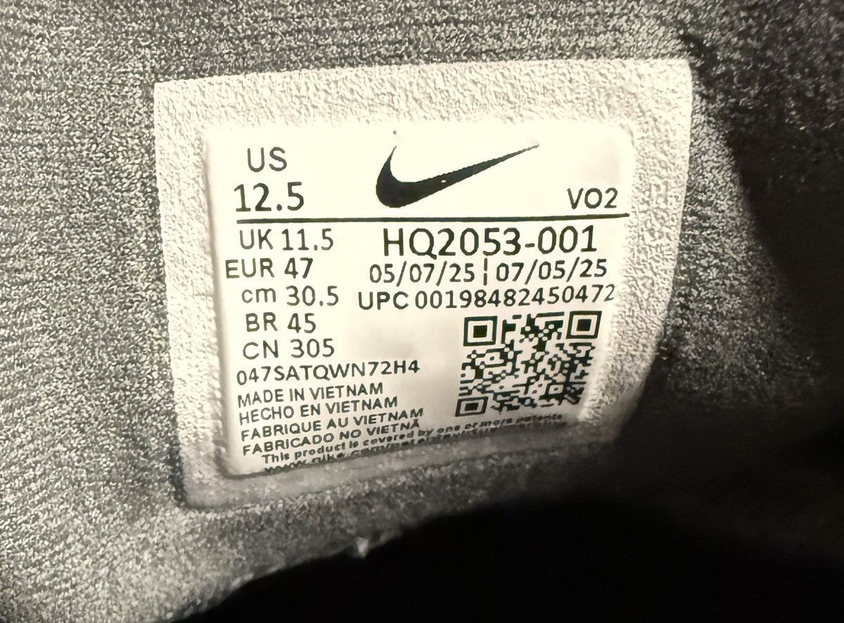 Nike Nike Dunk Low GTX Gore Tex Triple Black Men's size 12.5 NEW! Size US 12.5 / EU 45-46 - 6 Thumbnail