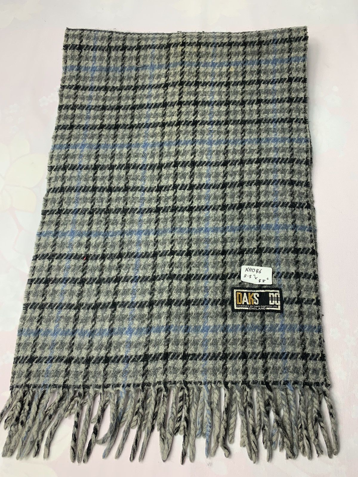 Vintage Daks London Scarf / Muffler / Neckwear Size ONE SIZE - 2 Thumbnail