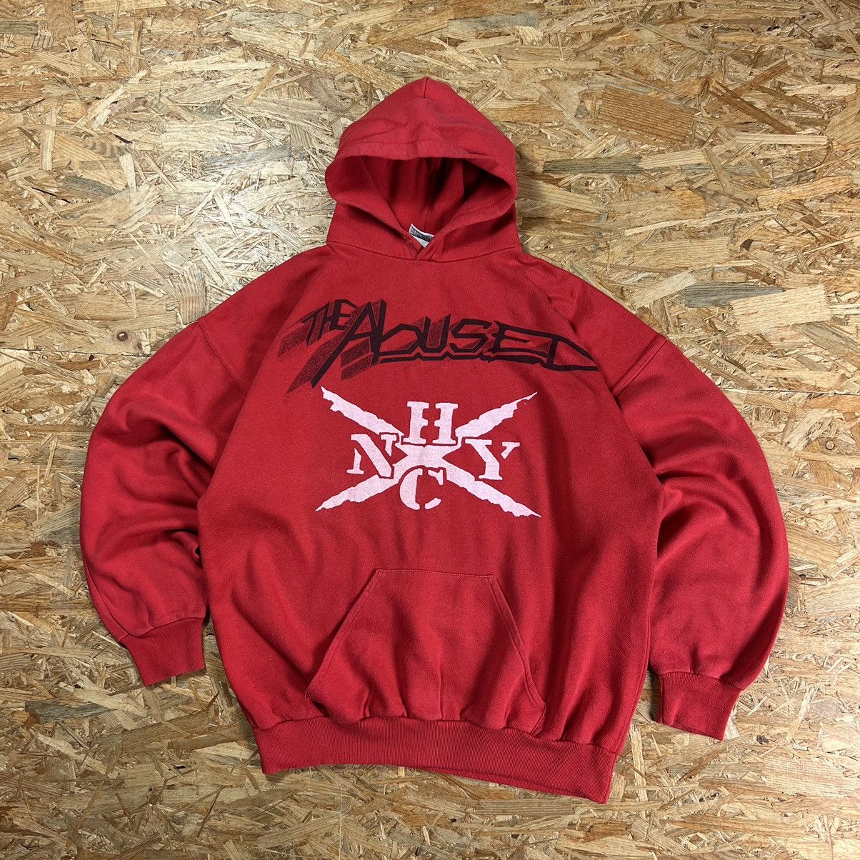 Vintage DRUG FREE YOUTH THE ABUSET HOODIE SKATER VINTAGE Y2K 2000S Size US XL / EU 56 / 4 - 9 Thumbnail