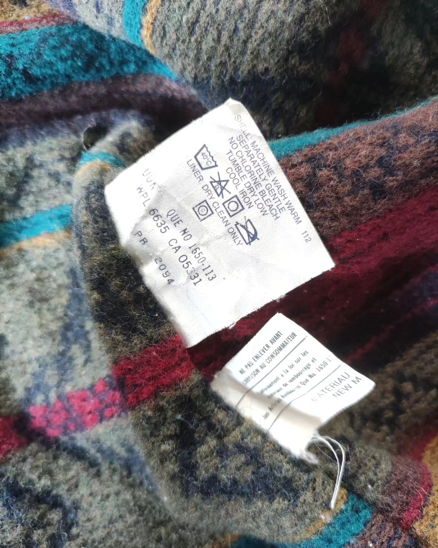Vintage WOOLRICH BLANKET LINED BARN COAT JACKET Size US L / EU 52-54 / 3 - 9 Thumbnail