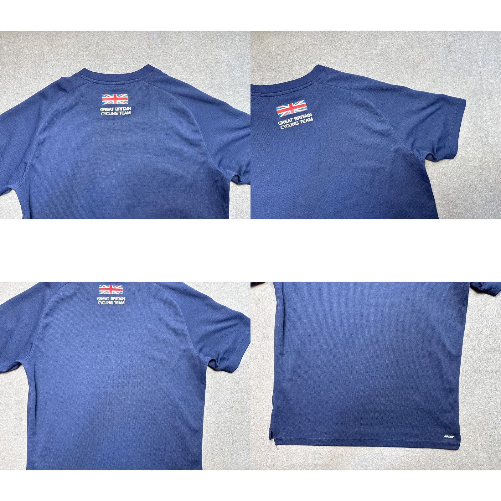 New Balance New Balance Great Britain Cycling Team Shirt Blue mens size L Size US L / EU 52-54 / 3 - 9 Thumbnail