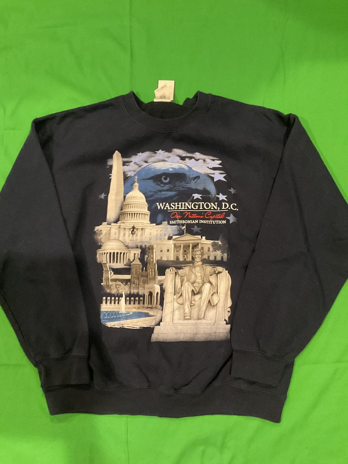 Vintage vintage Washington D.C. sweatshirt Size US L / EU 52-54 / 3 - 1 Thumbnail