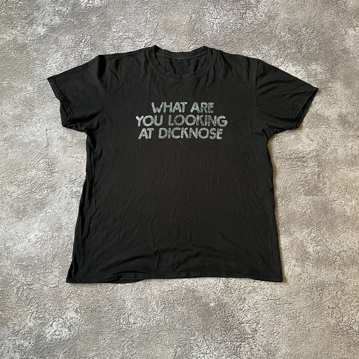 Vintage Vintage Y2K Graphic Tee Slogan Print Streetwear Distressed M Size US M / EU 48-50 / 2 - 3 Thumbnail