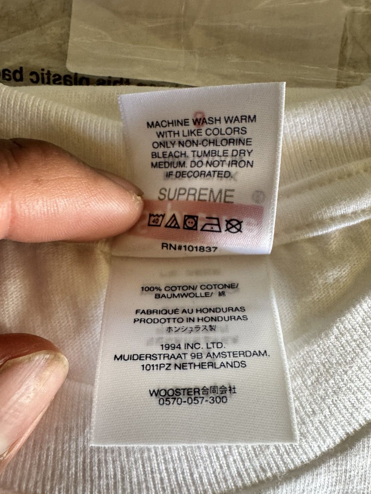 Supreme Supreme Origami Tee Size US S / EU 44-46 / 1 - 5 Thumbnail
