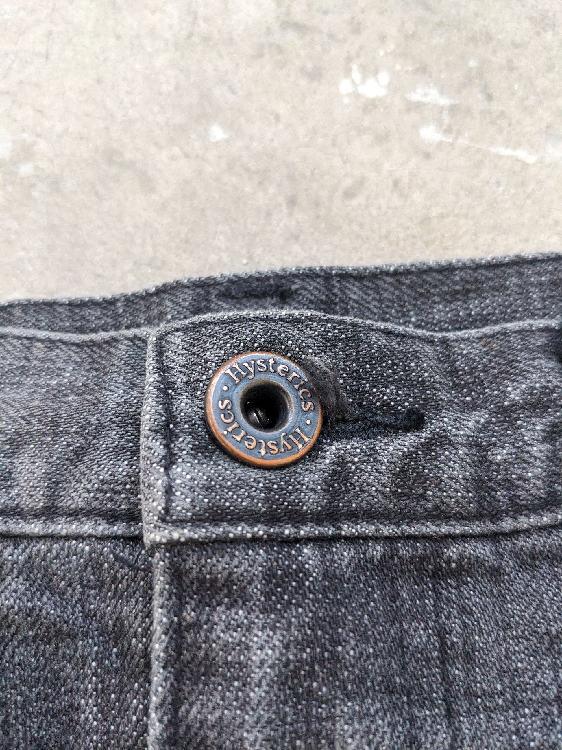 Hysteric Glamour OFFER TODAY 🔥 Vintage Hysteric Glamour Denim Bondage Skirt Size 29" - 7 Thumbnail