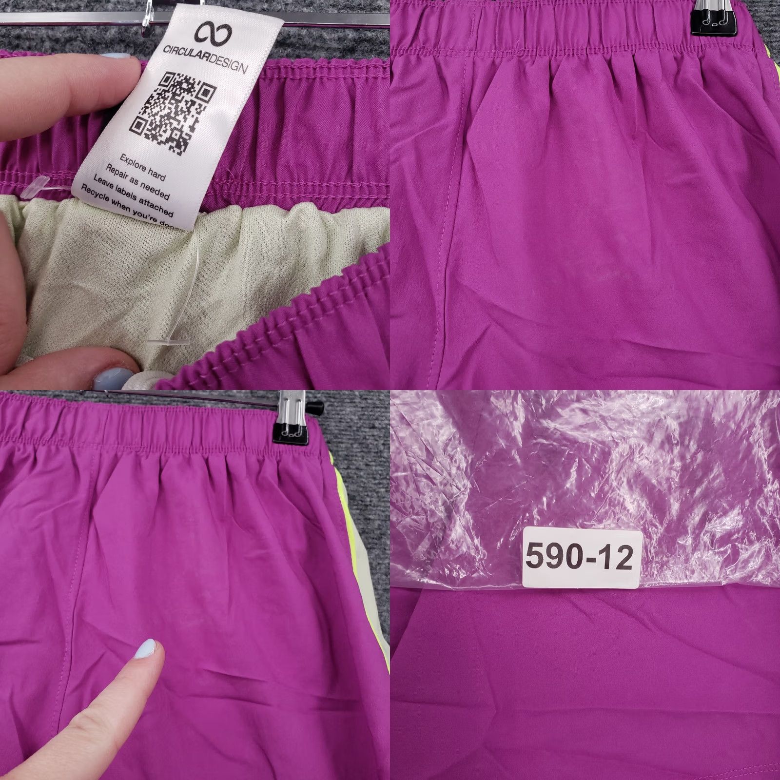 The North Face The North Face Women XS Pink Athletic Lined Running Shorts Drawstring Size 26" / US 2 / IT 38 - 9 Thumbnail