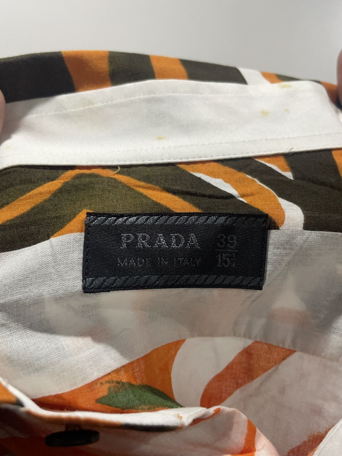 Prada Prada Chicken AllOver Print Button Shirts Size US M / EU 48-50 / 2 - 6 Thumbnail