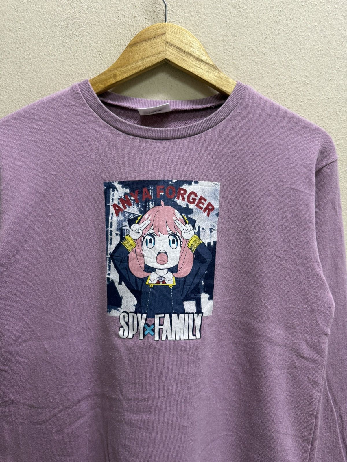 Anime Spy x family Character Anya Forger Anime Series Sweatshirt Size US S / EU 44-46 / 1 - 16 Thumbnail