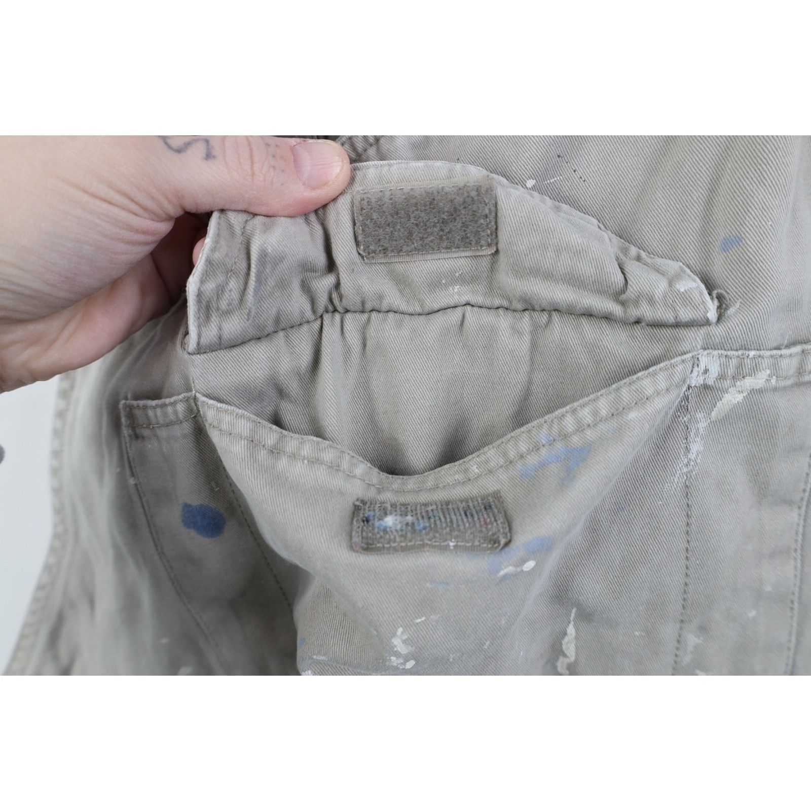 Vintage Vintage 90s Y2K Streetwear Thrashed Convertible Overalls Size 30" / US 8 / IT 44 - 6 Thumbnail