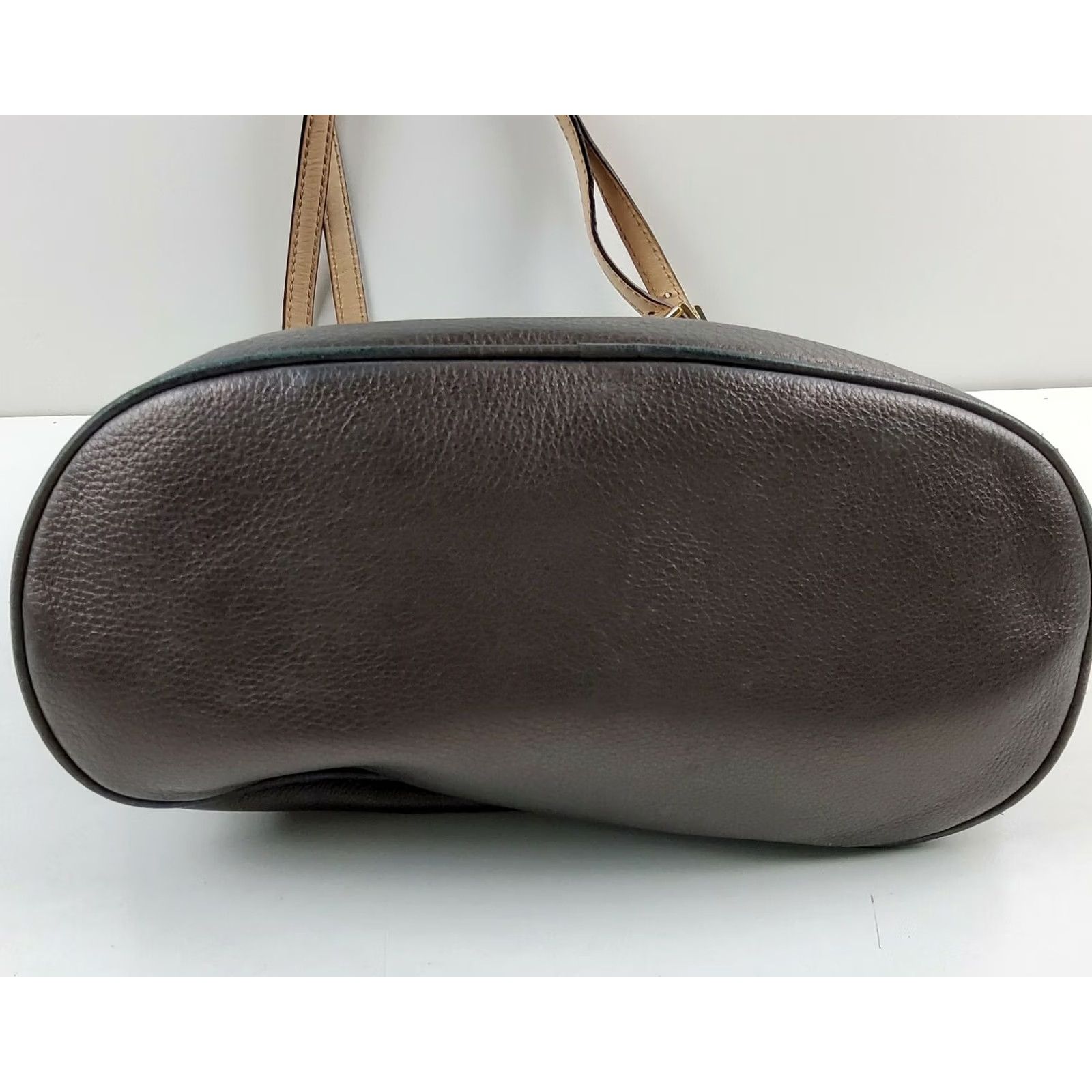 Michael Kors Michael Kors Metallic Bronze Leather Tote Shoulder Handbag Purse Tote Bag Size ONE SIZE - 3 Thumbnail