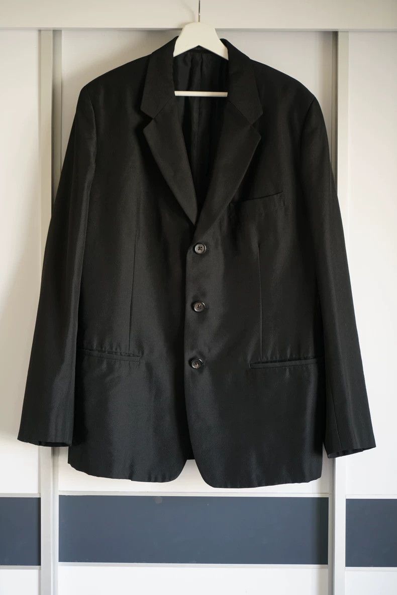 Yohji Yamamoto Yohji Yamamoto Yohji Yamamoto 97aw Black Suit Jacket Size US S / EU 44-46 / 1 - 1 Thumbnail