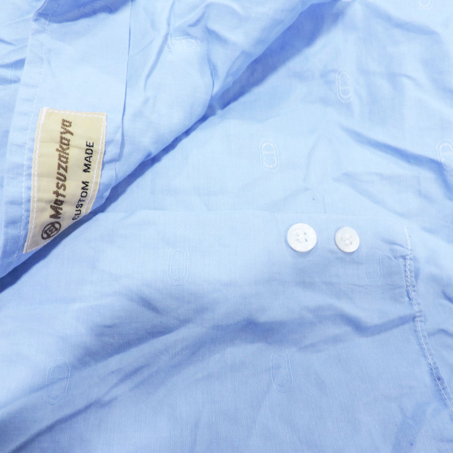 Christian Dior Monsieur CHRISTIAN DIOR MONSIEUR MONOGRAM MATSUZAKAYA SHIRT Size US M / EU 48-50 / 2 - 7 Thumbnail