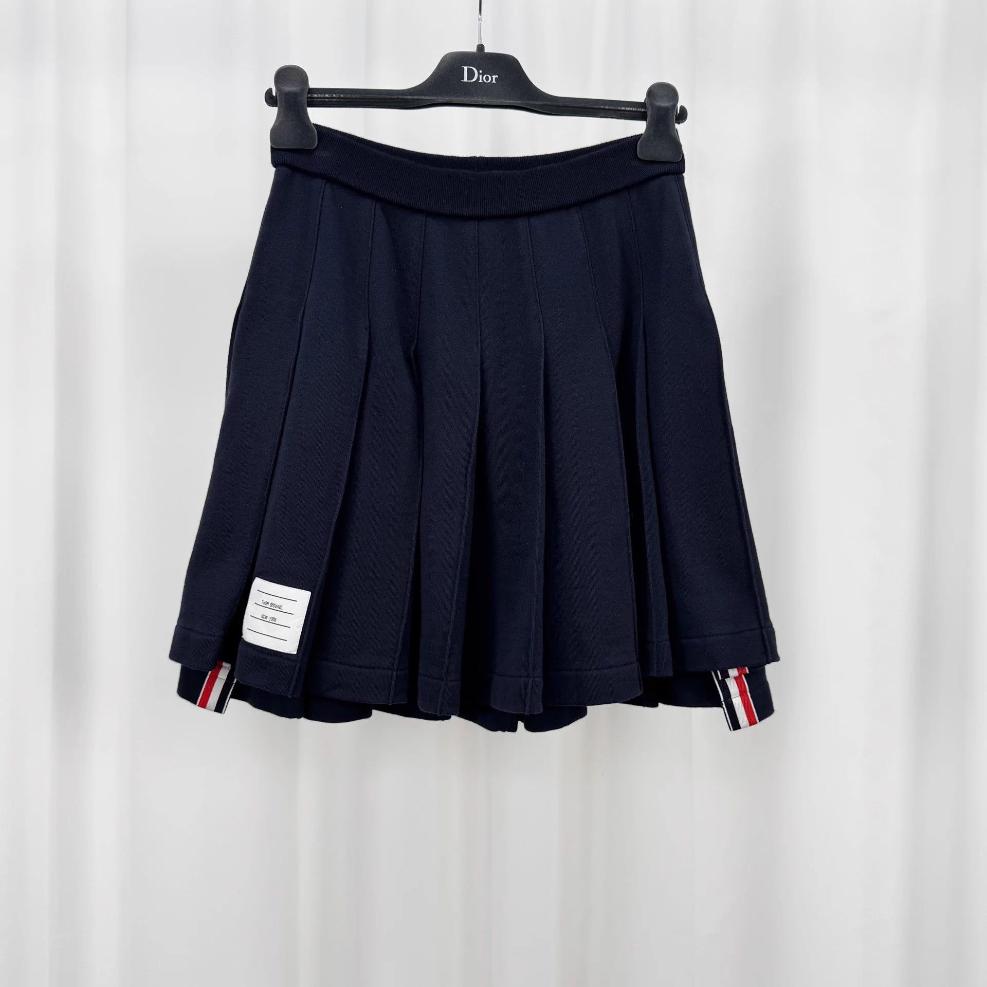 Thom Browne Thom Browne Pleated Striped Skirt 40 99 New Size 32" / US 10 / IT 46 - 1 Thumbnail