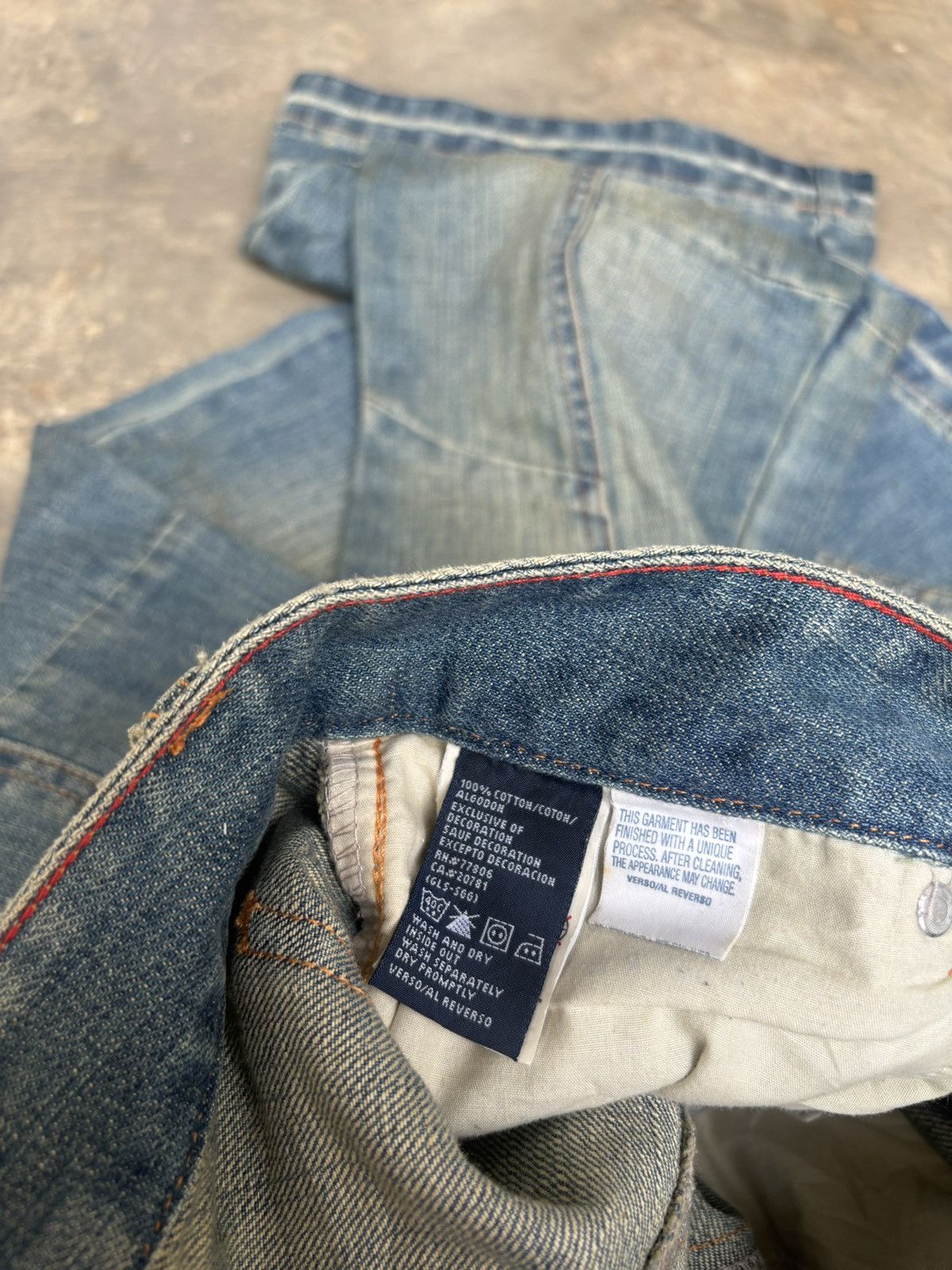 Hysteric Glamour × Japanese Brand × Tommy Hilfiger Boocut Tommy Jeans Unisex Ifsixwaenine Lgb Style Size US 31 - 9 Thumbnail