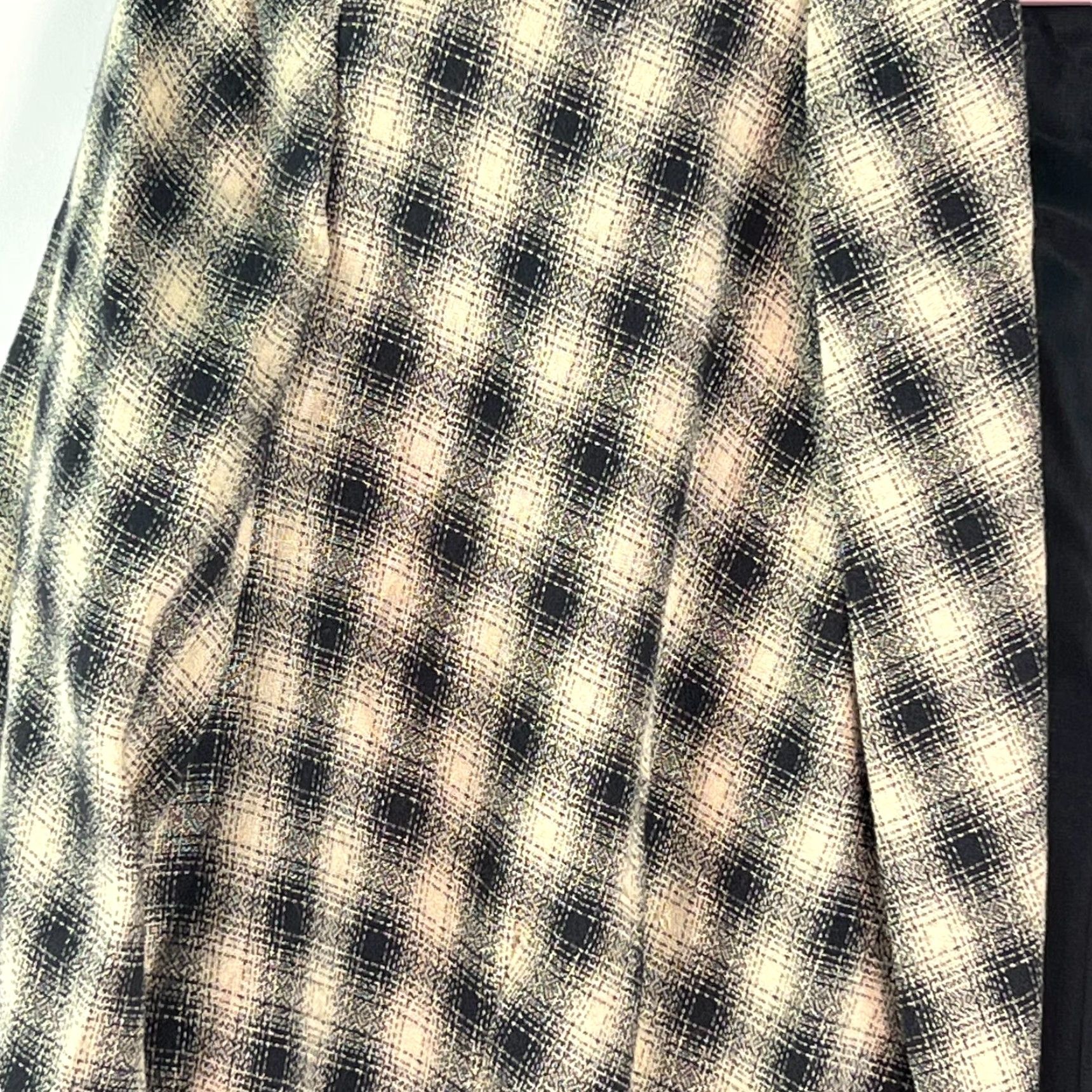 Vintage VINTAGE Gantos Beige Plaid Belted Blazer Jacket Womens Size 12 Long Sleeves Size XL / US 12-14 / IT 48-50 - 6 Thumbnail
