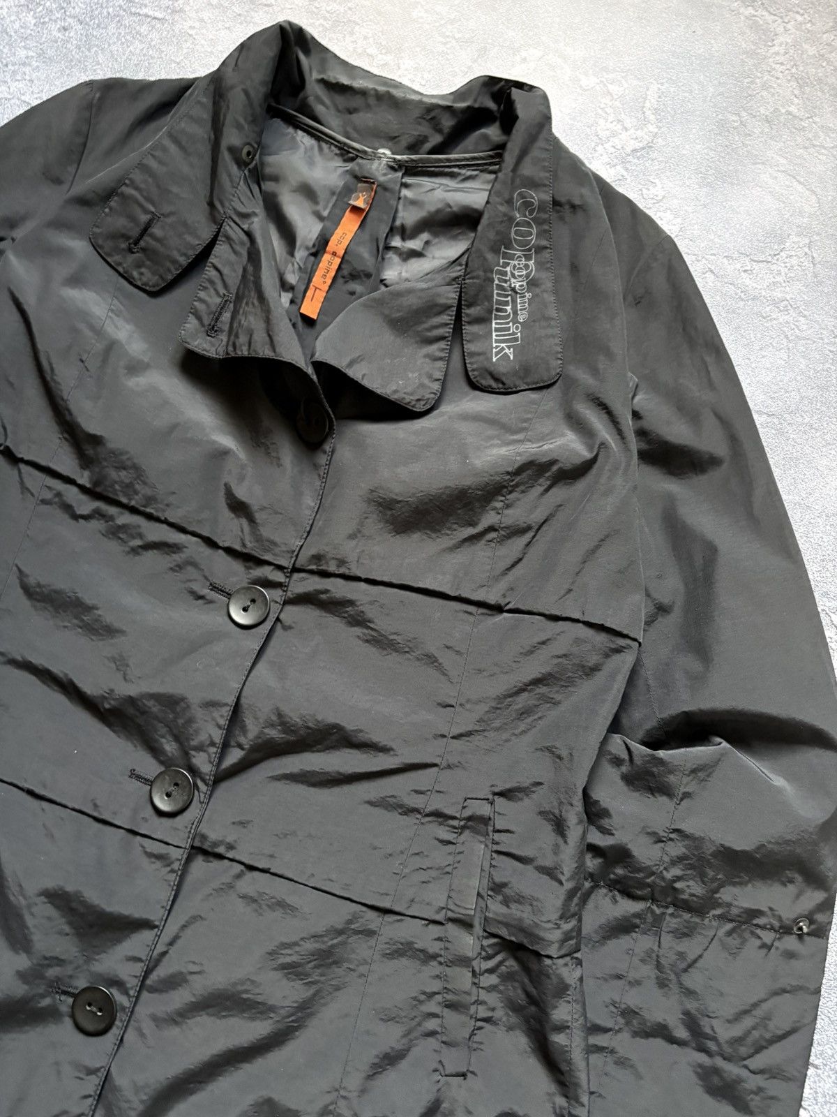 Cop Copine Vintage Cop Copine Avant Garde Black Coat Jacket Size XS / US 0-2 / IT 36-38 - 6 Thumbnail