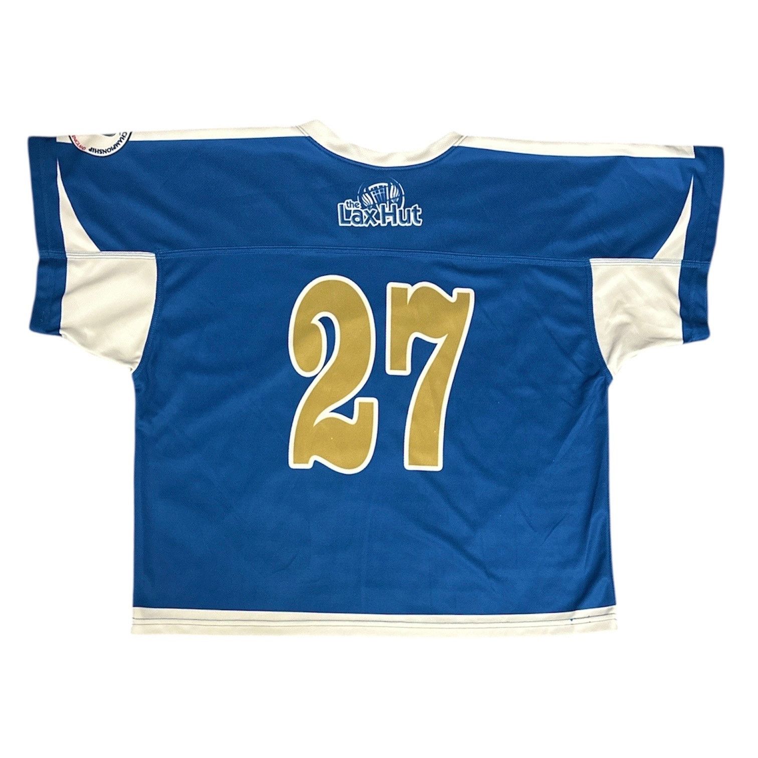 Adidas Vintage 2010 Italy Lacrosse World Championship FIL Jersey 27 Size US XL / EU 56 / 4 - 2 Thumbnail