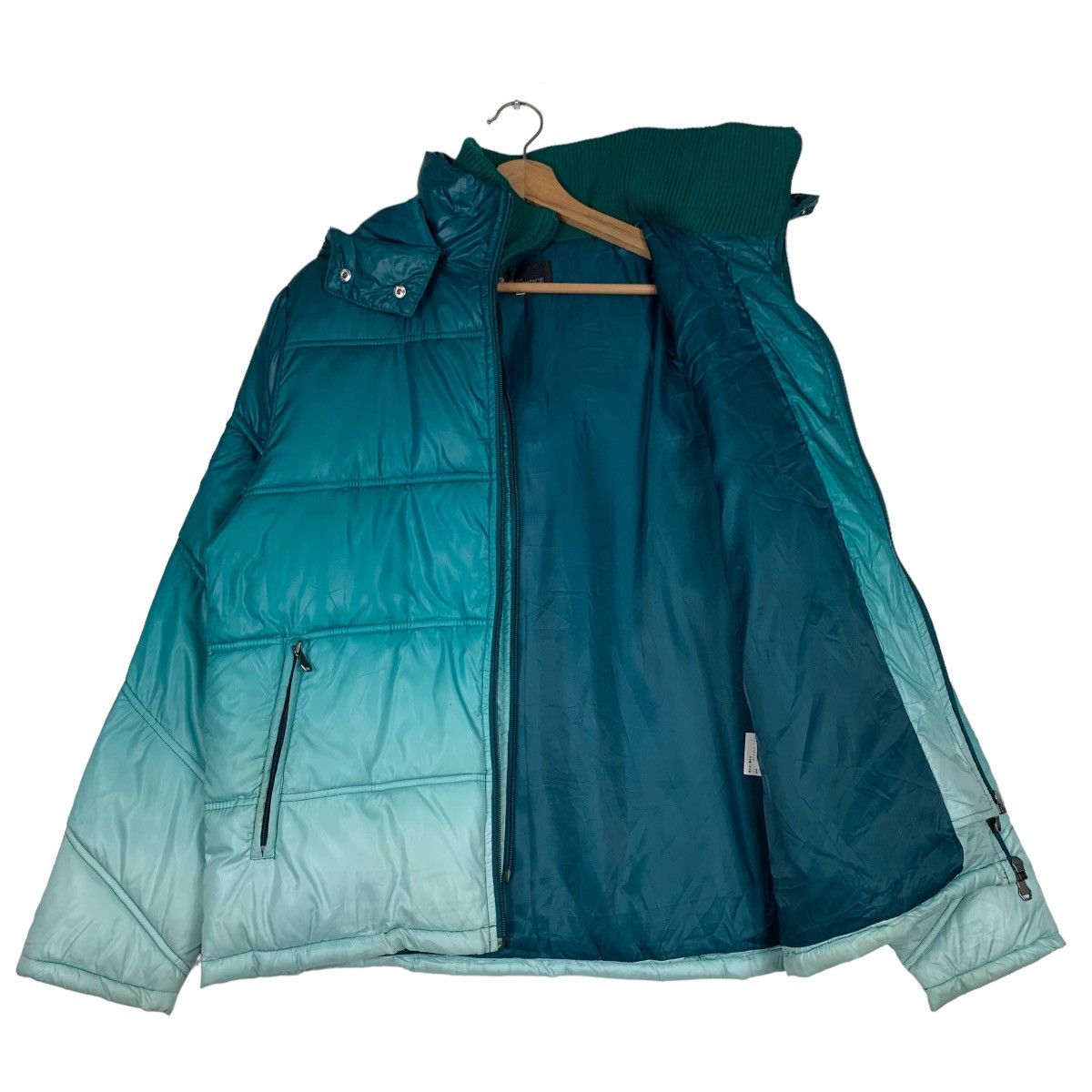 Japanese Brand TK MIXPICE Two Tone Puffer Jacket Down Jacket #0406-C19 Size US M / EU 48-50 / 2 - 7 Thumbnail