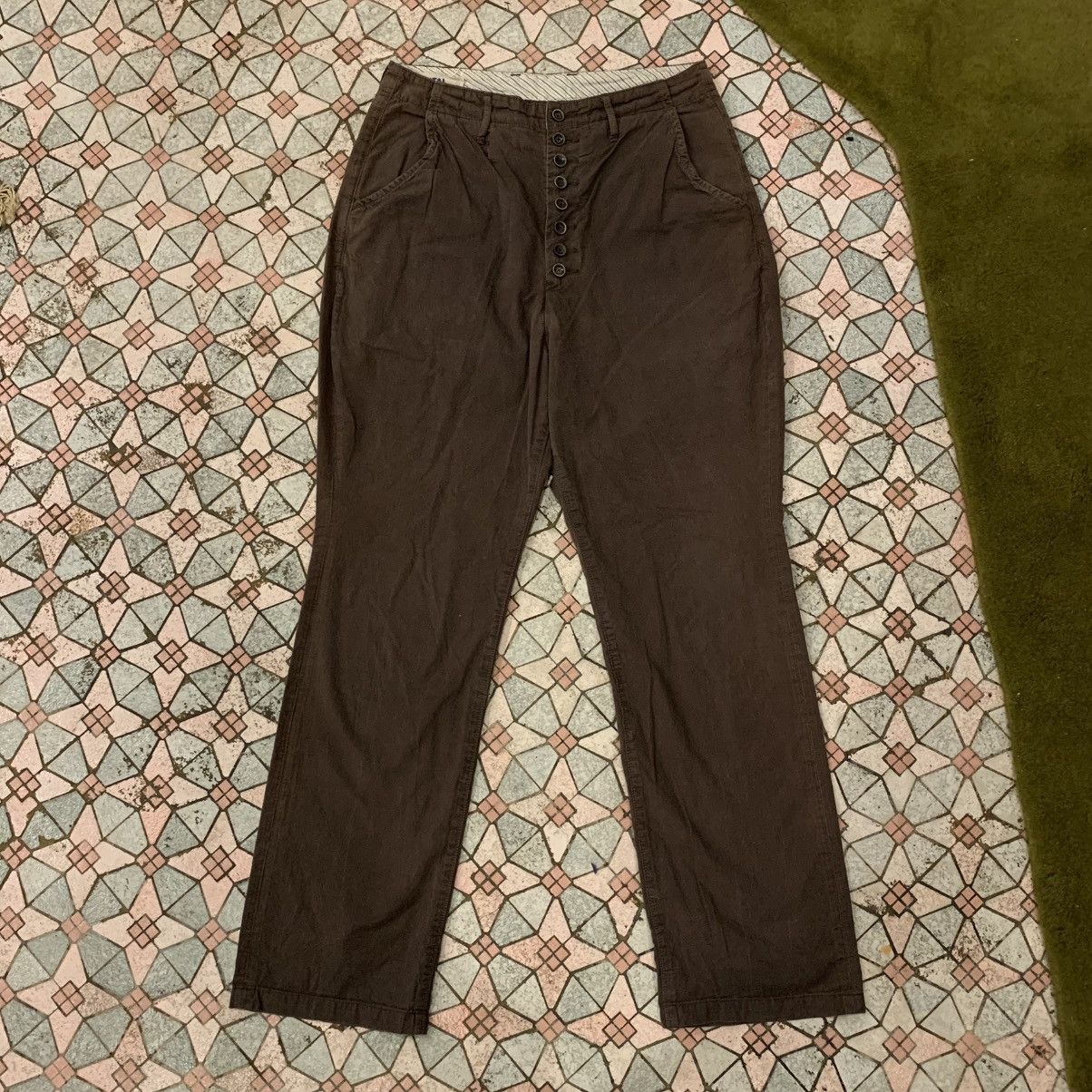 Kapital KAPITAL clown chino pants brown Size US 30 / EU 46 - 1 Thumbnail