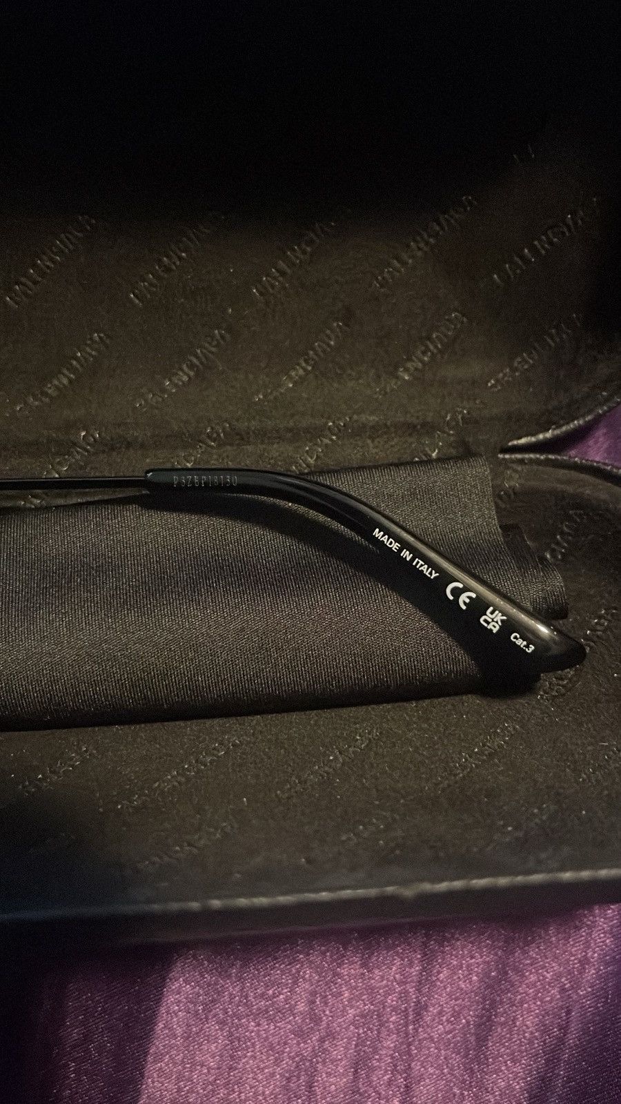Balenciaga Balenciaga Sunglasses with case & duster (bb0245s) Size 38 - 9 Thumbnail