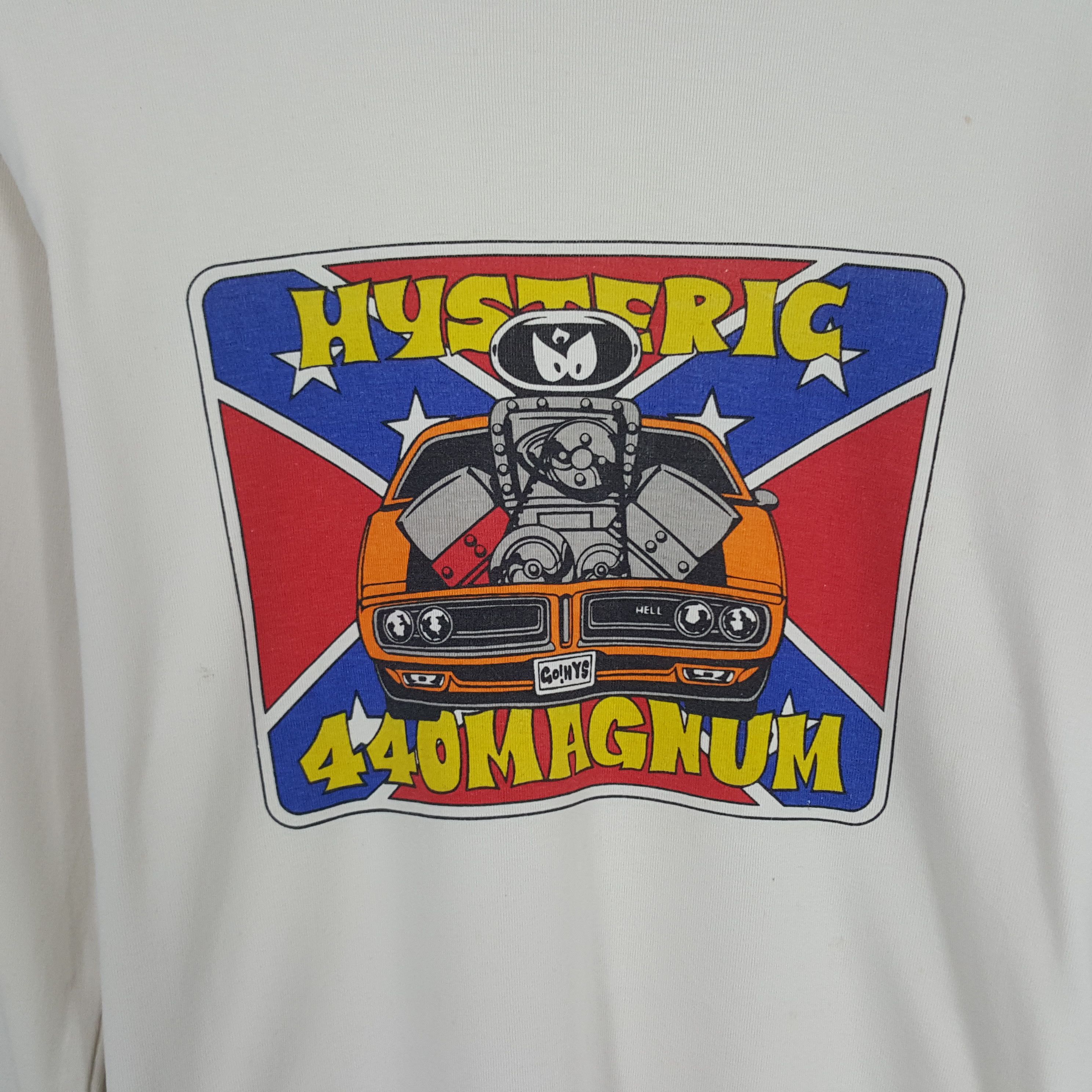Hysteric Glamour × Japanese Brand × Vintage Vintage Hysteric 440 Magnum Long Sleeve Tshirt Size US S / EU 44-46 / 1 - 2 Thumbnail