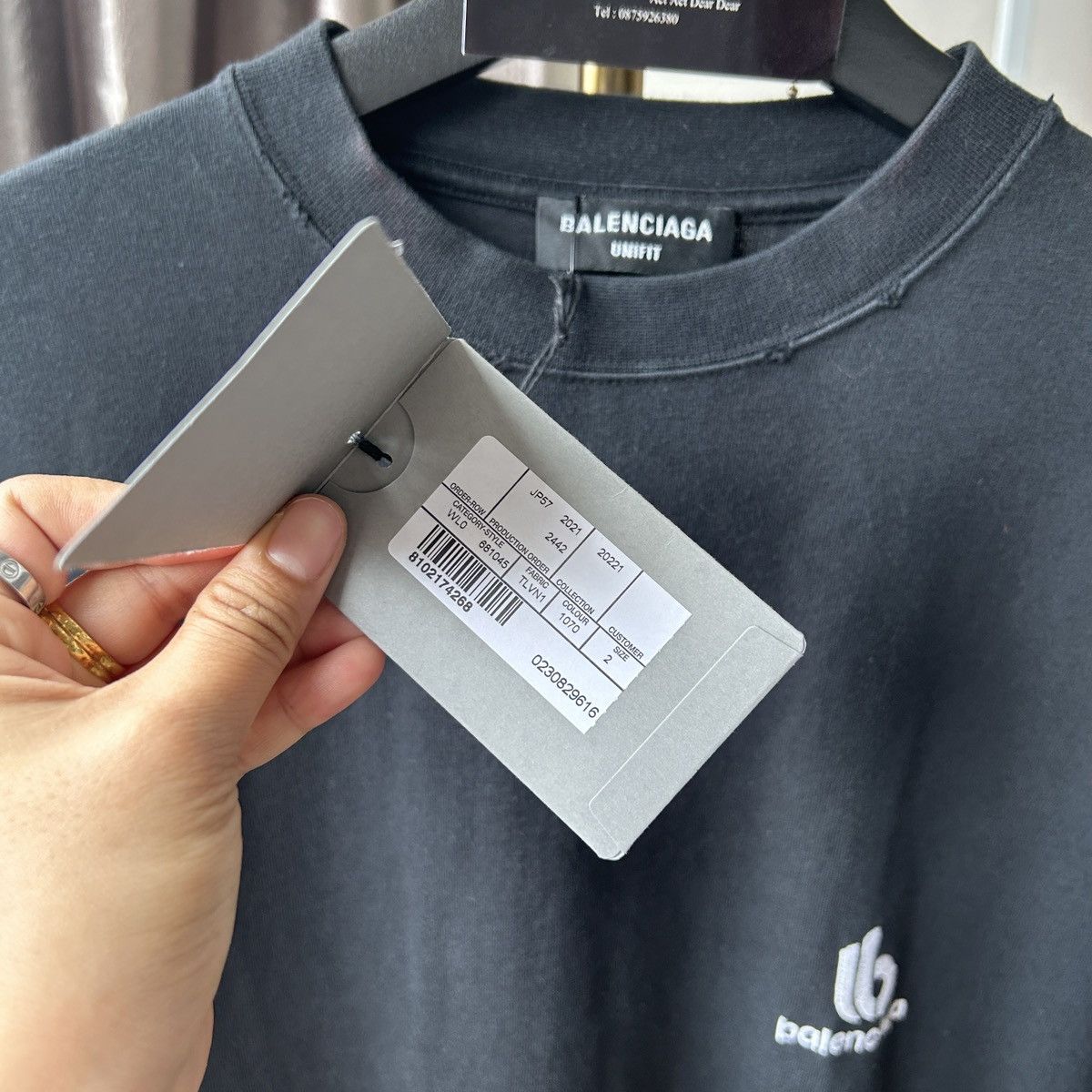 Balenciaga Balenciaga logo Tshirt Size US XS / EU 42 / 0 - 2 Thumbnail
