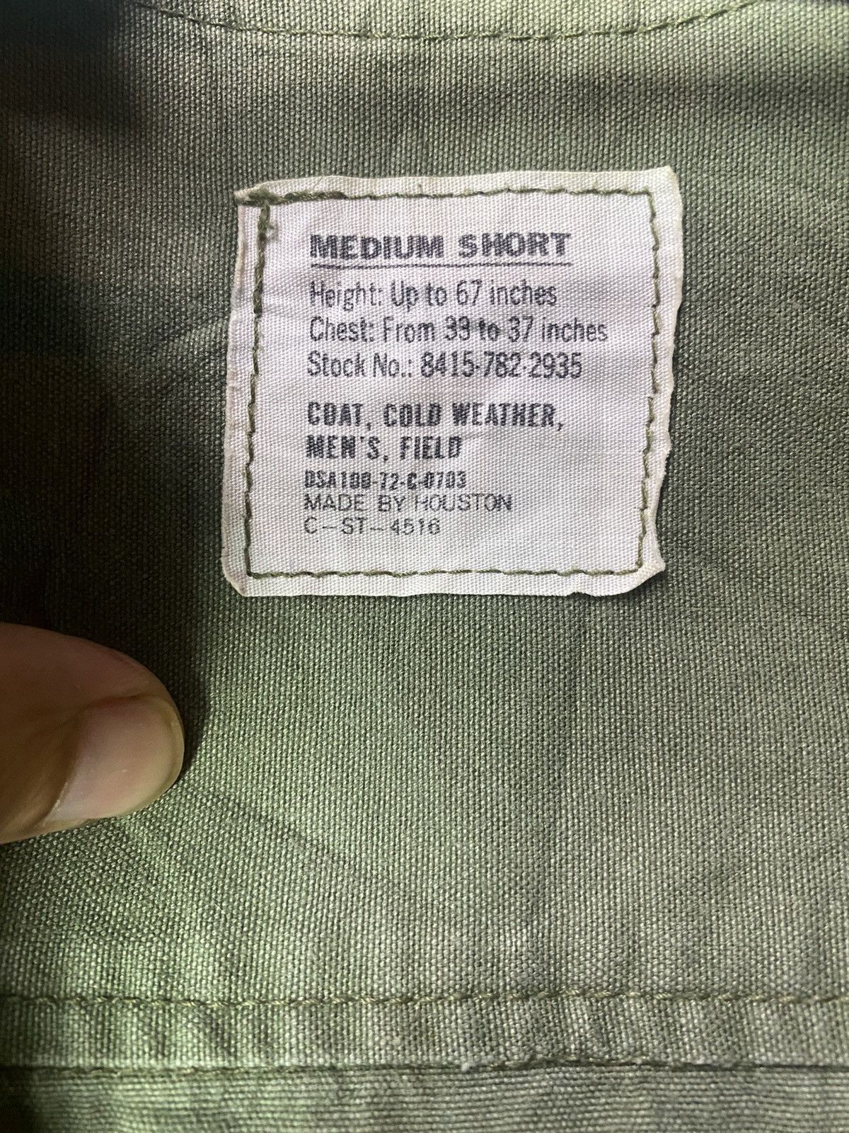 Japanese Brand Rare Houston mens feild jacket military tactical vest jacket Size US M / EU 48-50 / 2 - 7 Thumbnail