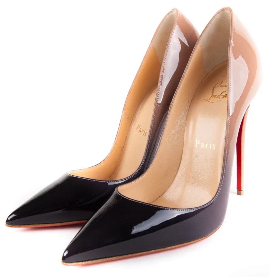 Christian Louboutin Christian Louboutin - “So Kate” Ombré Heel Size US 7 / IT 37 - 2 Thumbnail