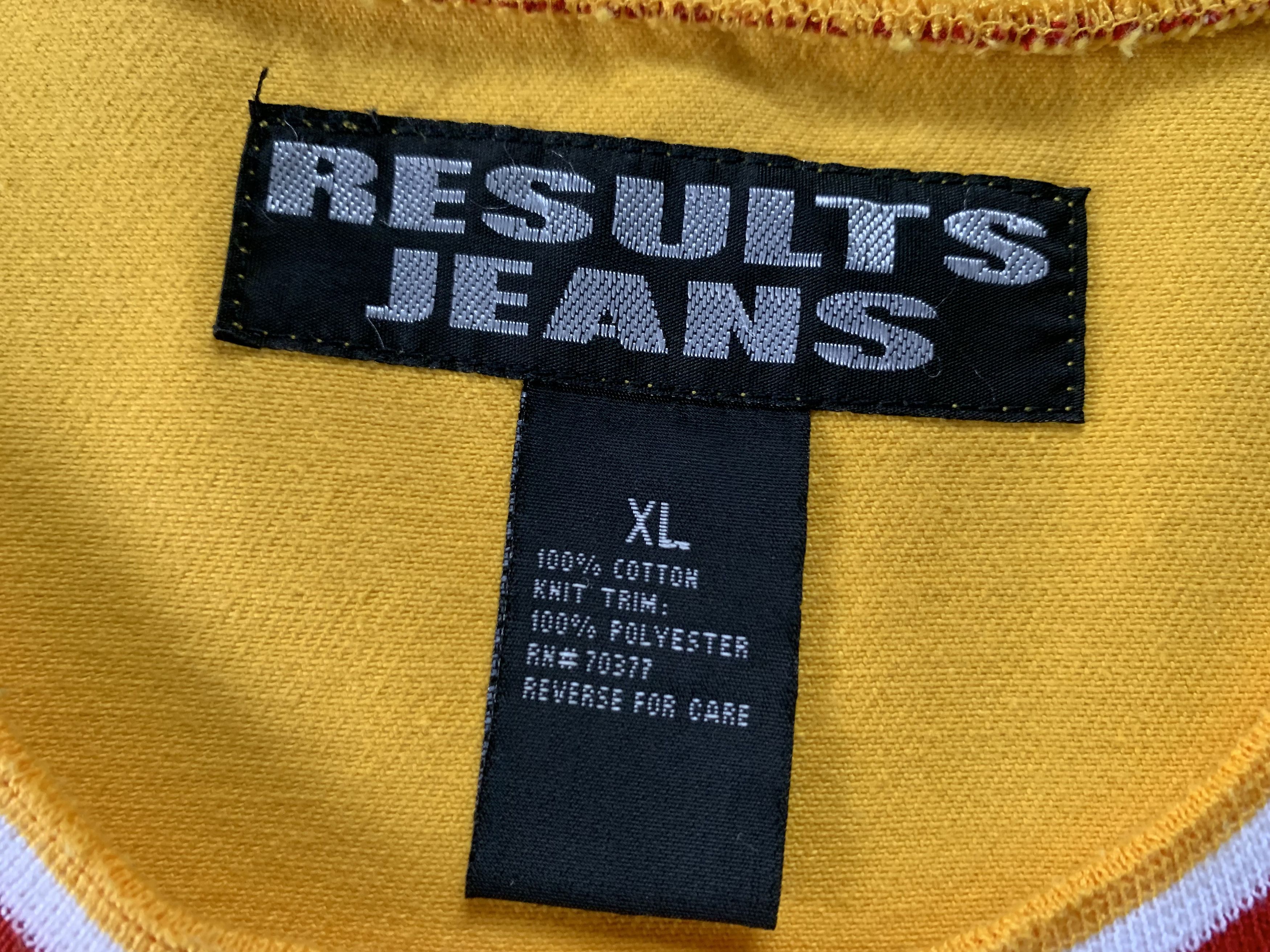 Japanese Brand Results Jeans Mens Heavy Cotton Sleeveless T Shirt Size US XL / EU 56 / 4 - 5 Thumbnail