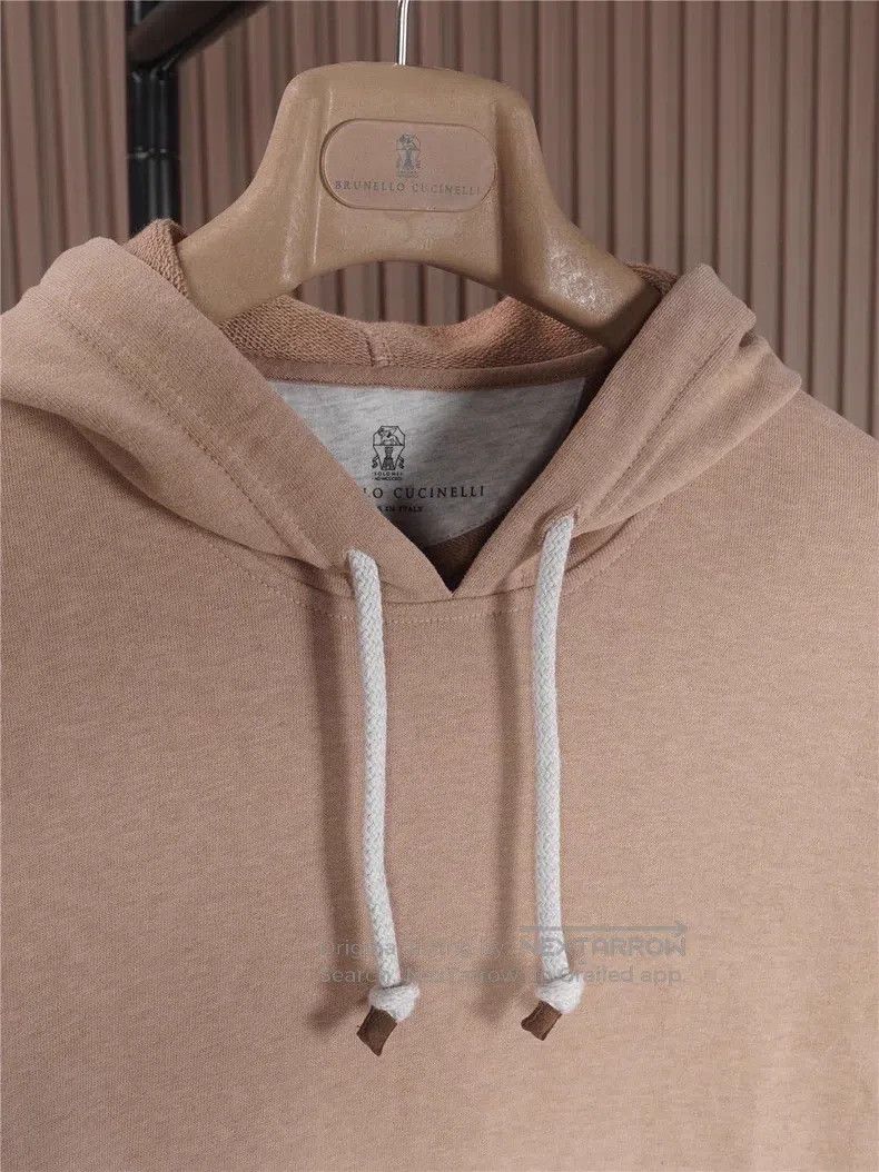 Brunello Cucinelli Brunello Cucinelli size M Sea Island Cotton Hooded Sportswe Size 34R - 2 Thumbnail