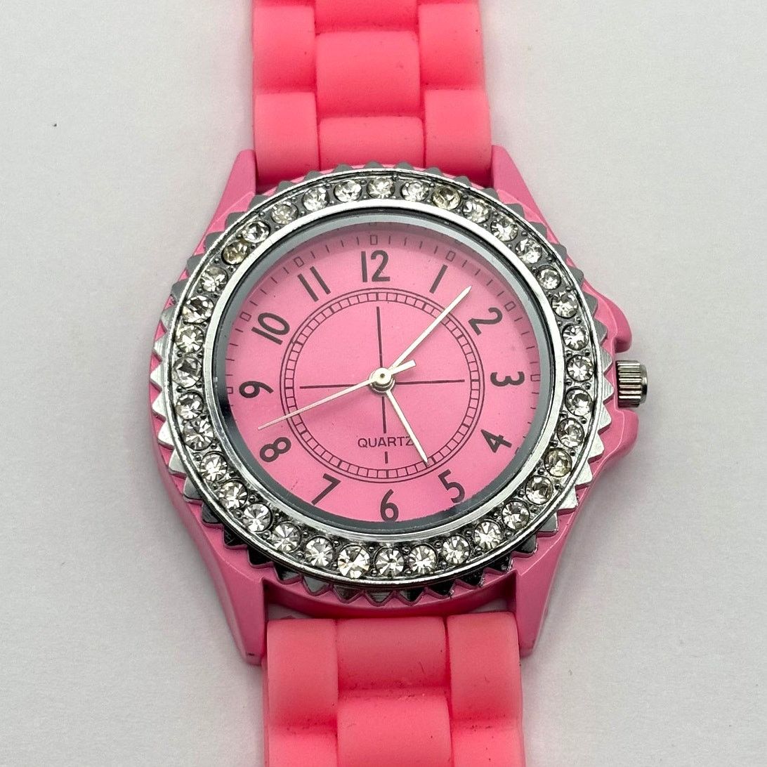 Other Silver & Pink Men's Quartz Watch Size ONE SIZE - 2 Thumbnail