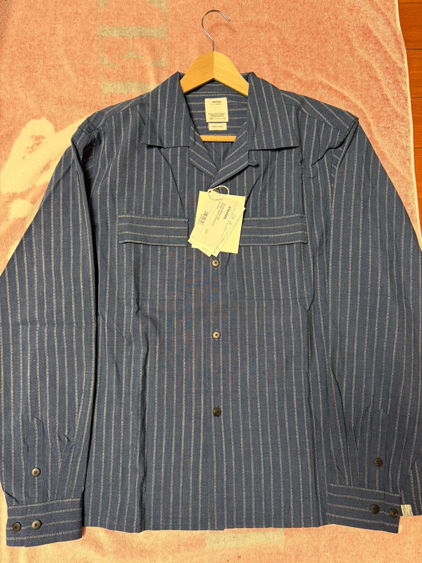 Visvim VISVIM 25AW KEESEY STRIPES SHIRT Size US L / EU 52-54 / 3 - 1 Thumbnail