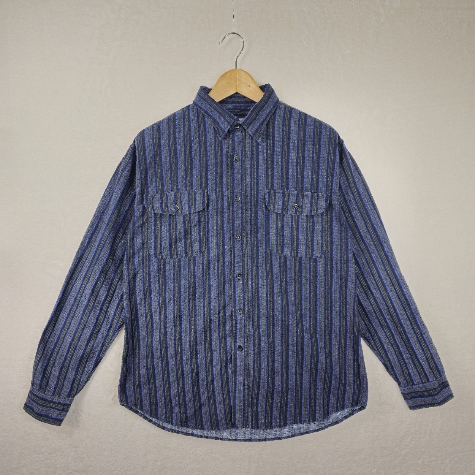 JNCO Vintage JNCO Crown Brand Striped Western Button Up Large Size US L / EU 52-54 / 3 - 2 Thumbnail