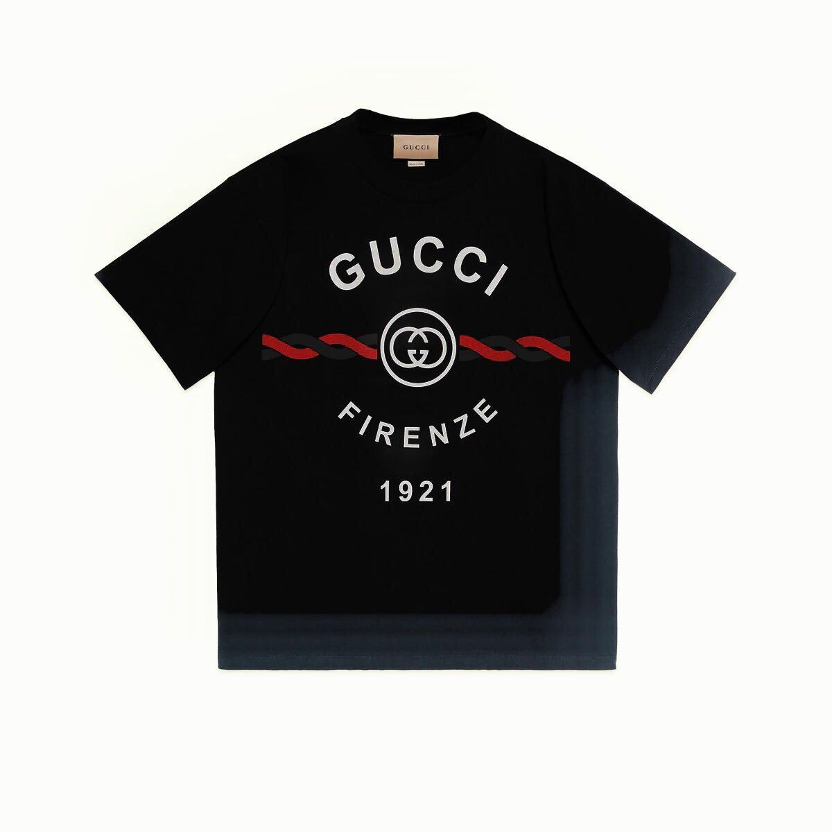 Gucci Gucci ‘ Gucci Firenze 1921’ Jersey T-shirt SIZE XL Size ONE SIZE - 1 Thumbnail