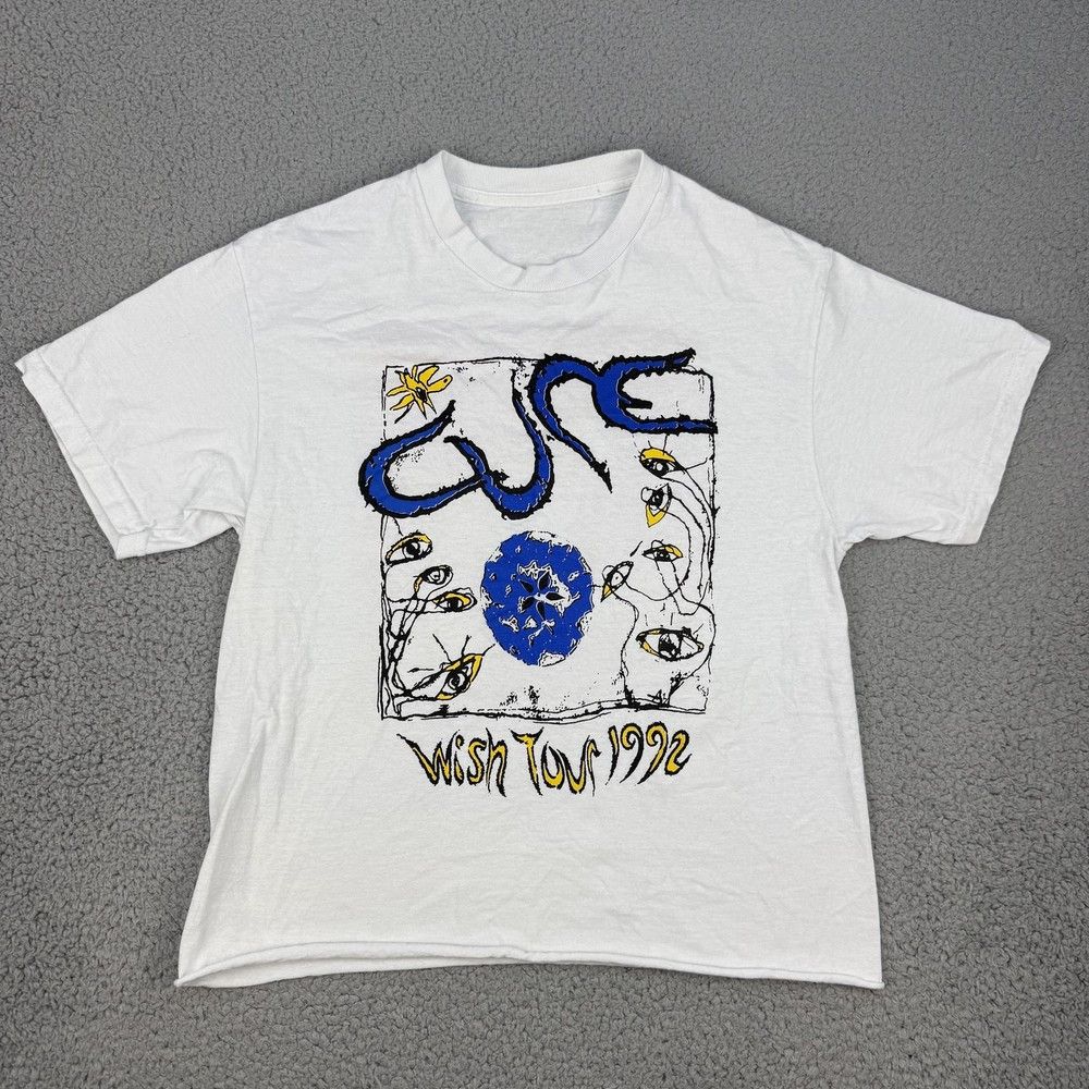 Other Vintage The Cure Wish Tour Shirt Mens Medium Band T-Shirt Size US M / EU 48-50 / 2 - 1 Preview