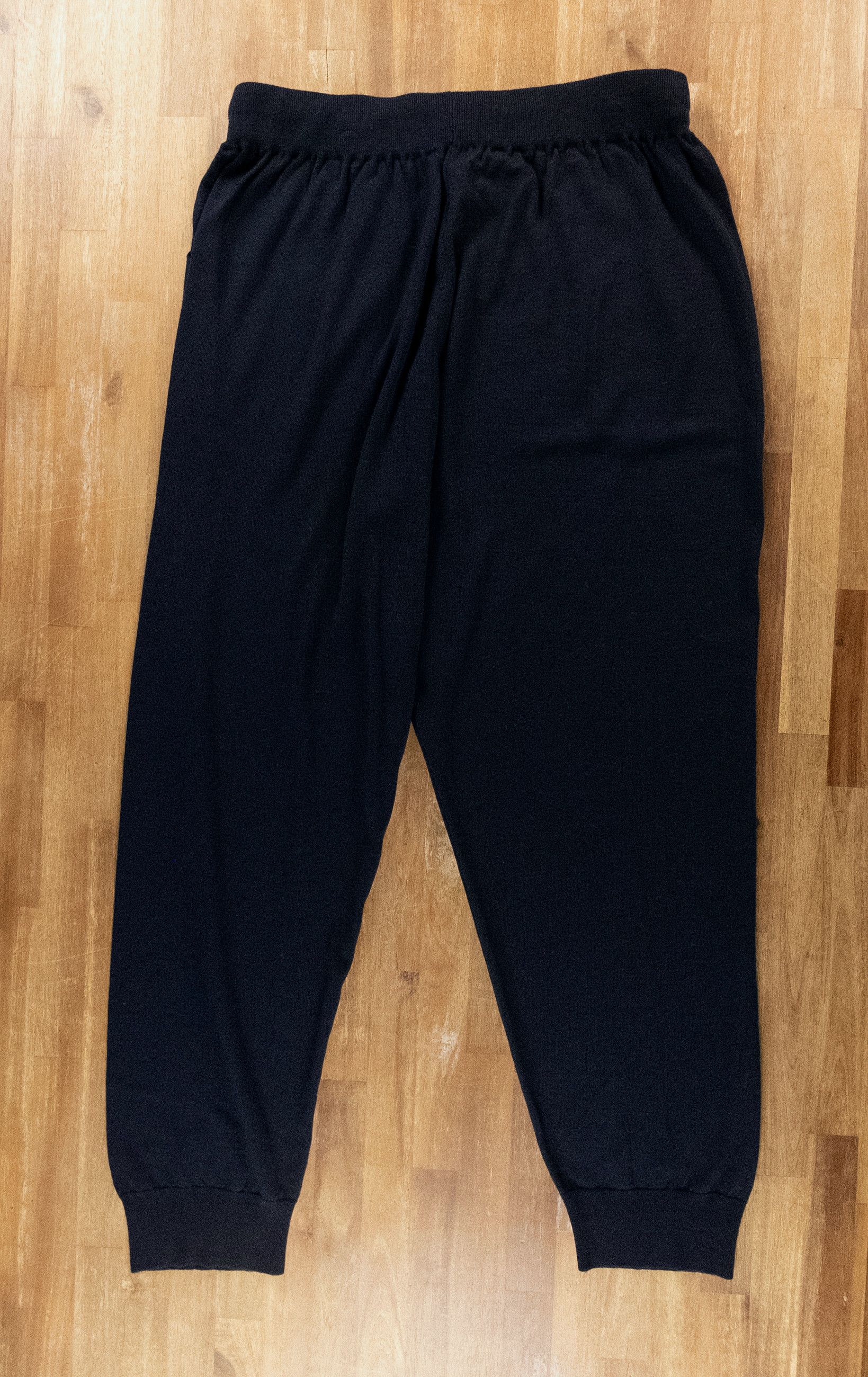 John Smedley JOHN SMEDLEY Henning navy blue knit wool sweatpants XL Size US 36 / EU 52 - 9 Thumbnail