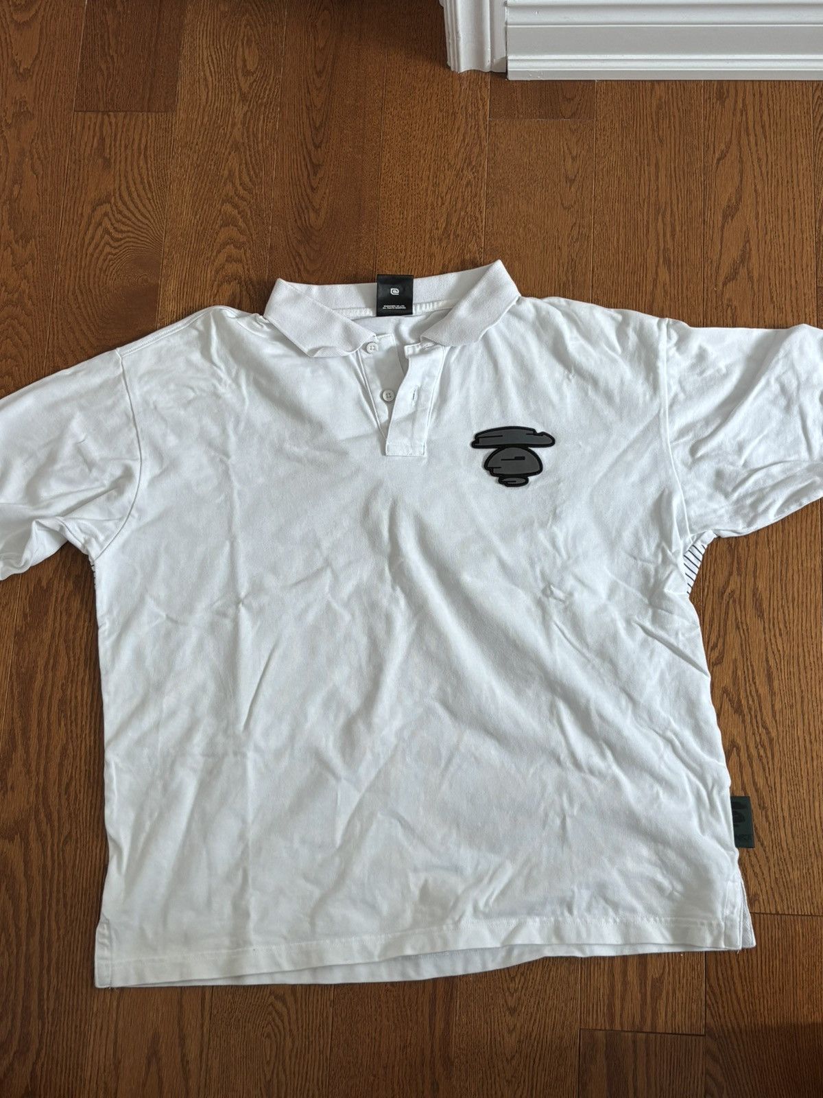Aape AAPE Graphic Print Polo Shirt Size US L / EU 52-54 / 3 - 1 Thumbnail