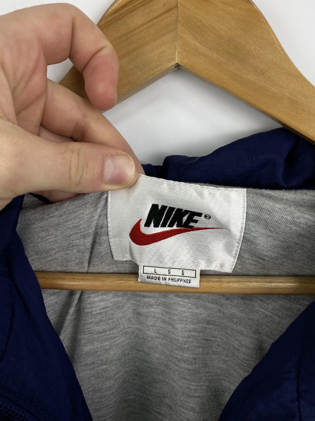Nike 🇺🇸 Vintage 90s Nike Jacket Y2K Rare Retro Hype Size US L / EU 52-54 / 3 - 5 Thumbnail