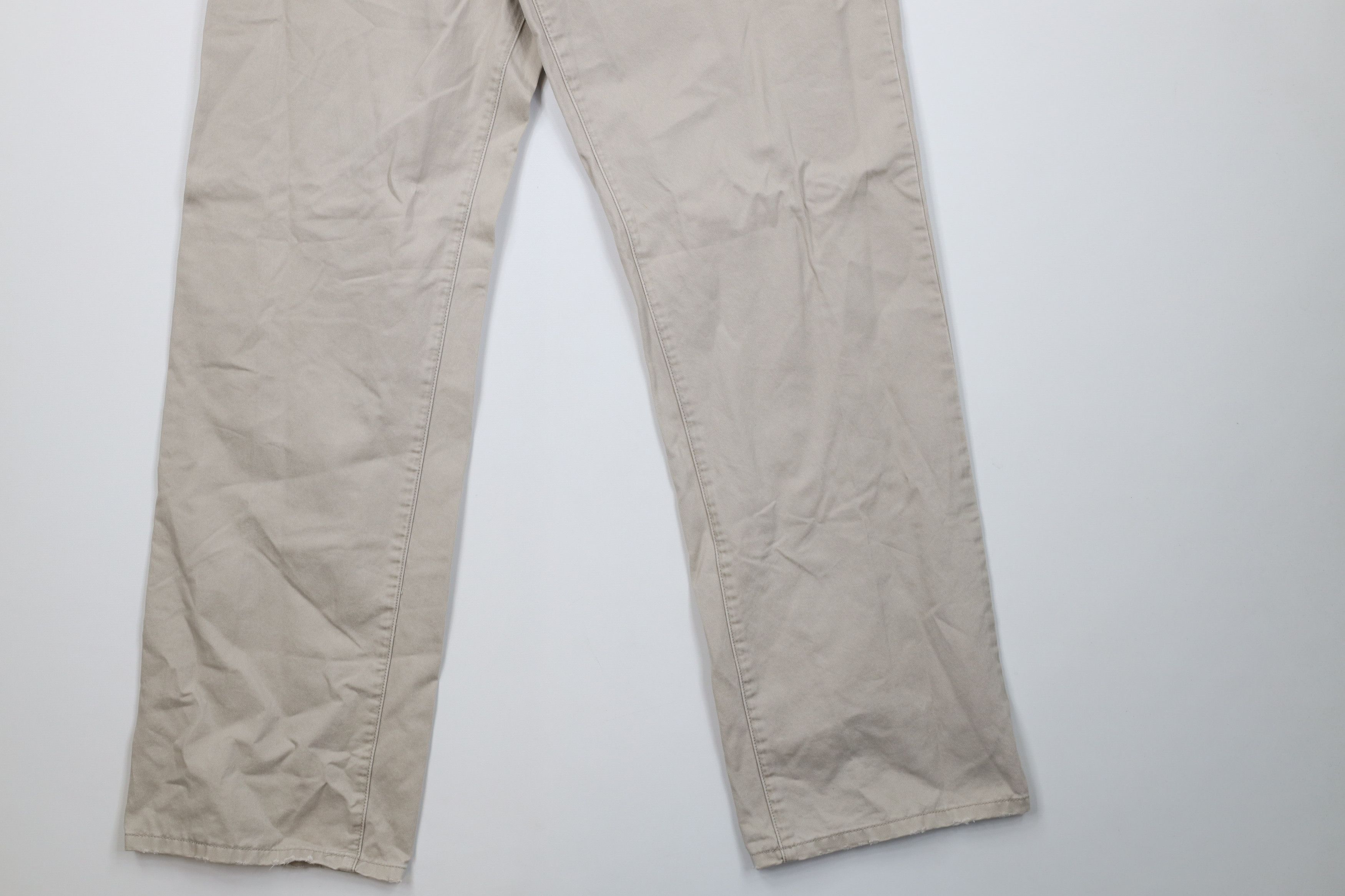 Vintage Vintage Y2K Buckle BKE Wide Leg Pants Beige Cotton Size US 32 / EU 48 - 4 Thumbnail